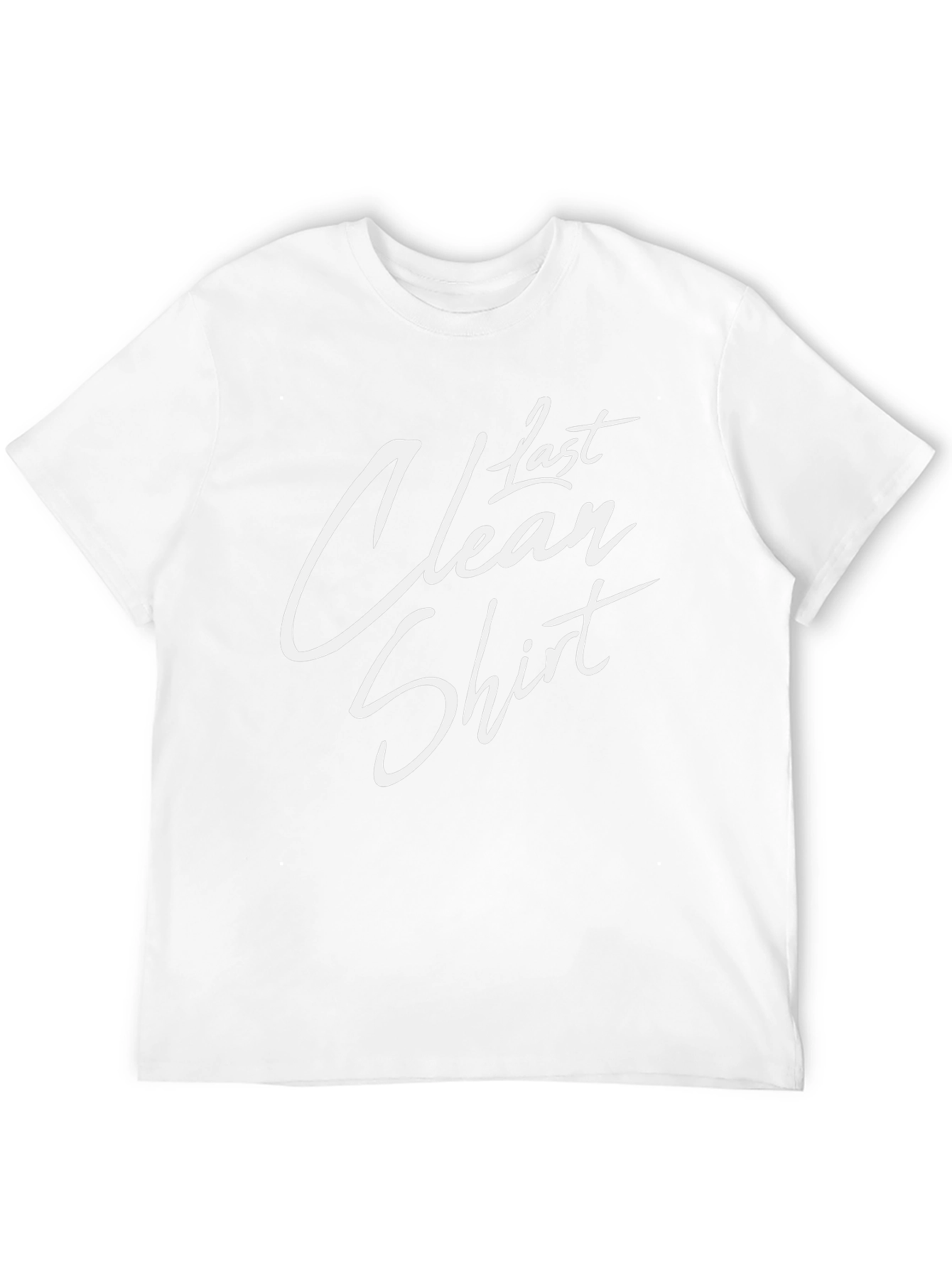 Last Clean Shirt Graphic Tee