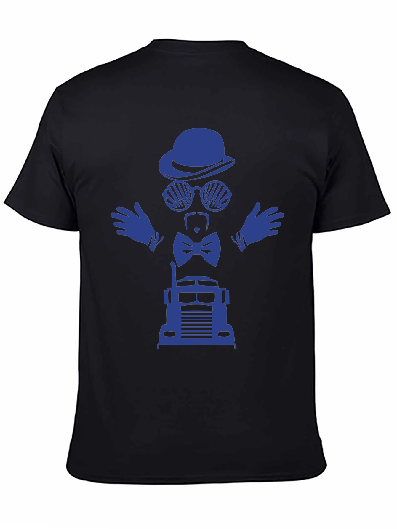 Blue Truck Driver Graphic T-Shirt