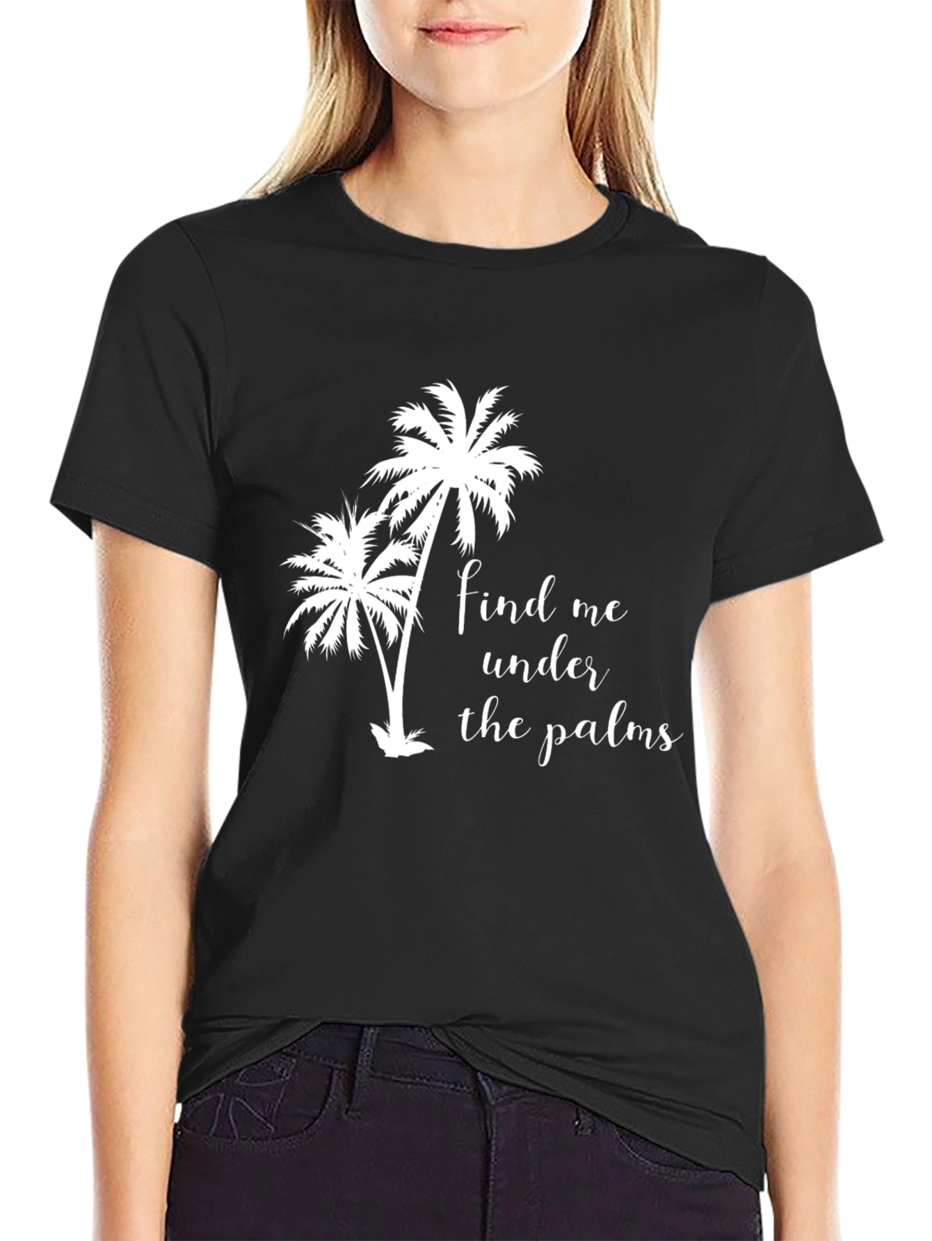 Palm Tree Graphic Tee - Beach Lover T-Shirt