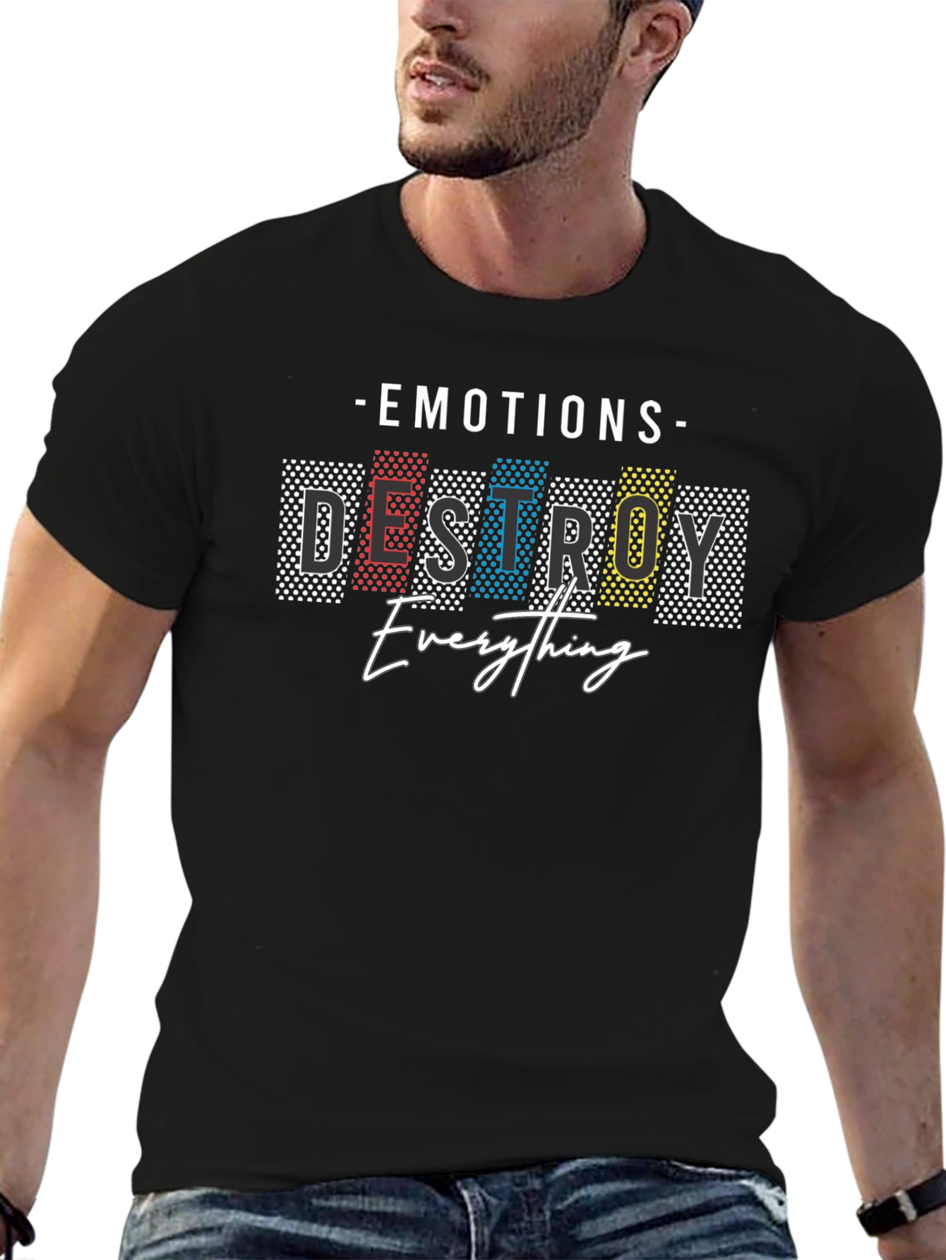 Emotions Destroy Everything Graphic Tee