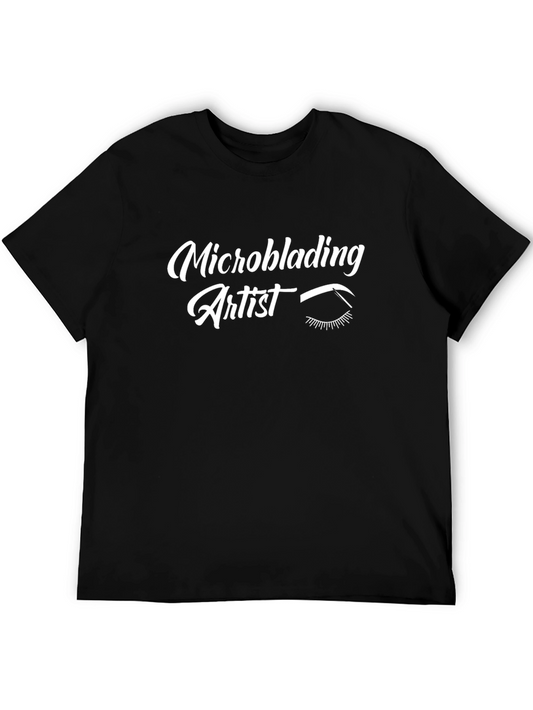 Microblading Artist Graphic Tee - Stylish & Comfortable