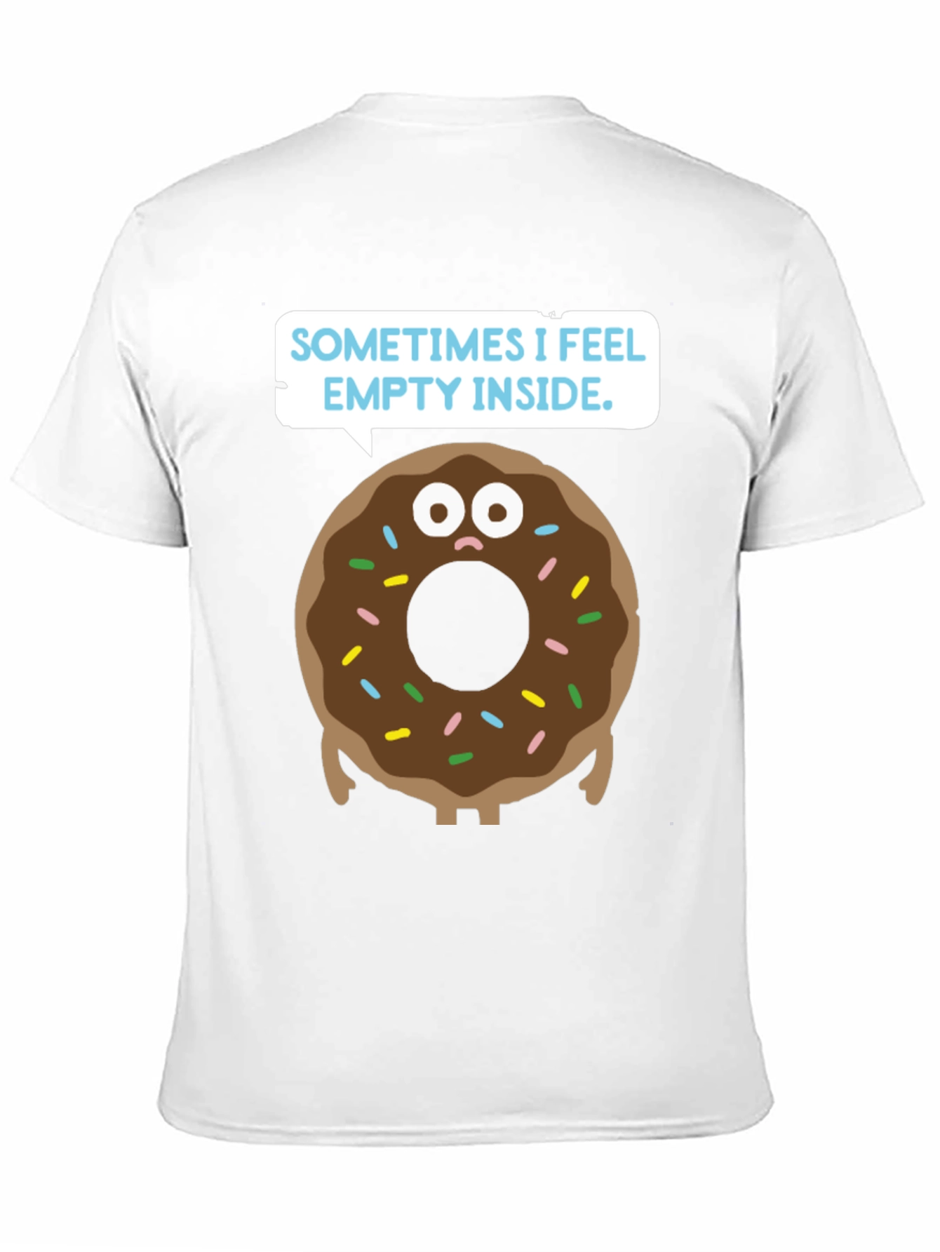 Donut Feeling T-Shirt - Humorous Graphic Tee