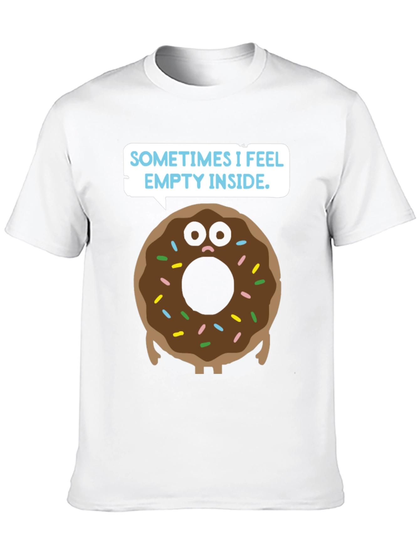 Donut Feeling T-Shirt - Humorous Graphic Tee