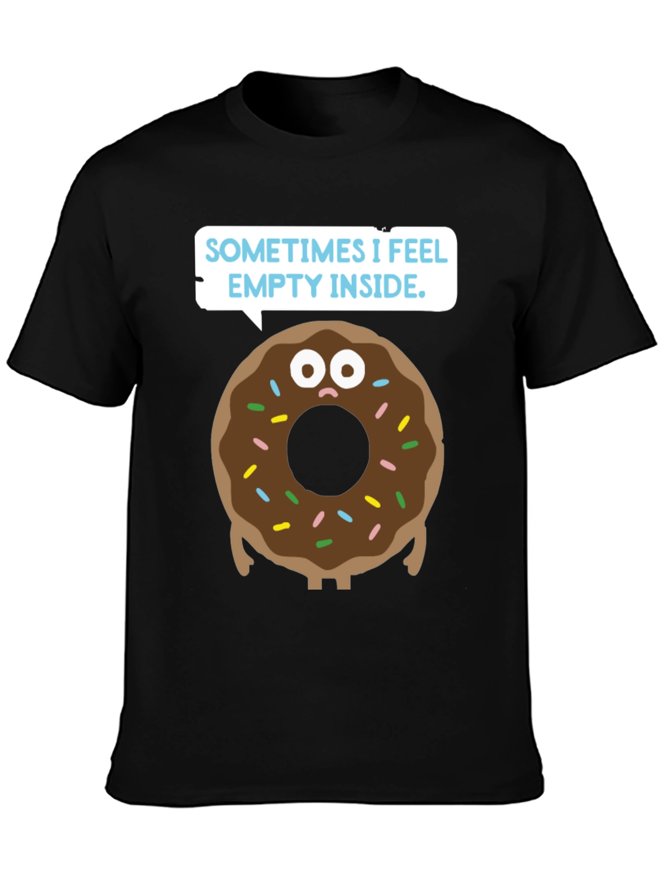 Donut Feeling T-Shirt - Humorous Graphic Tee