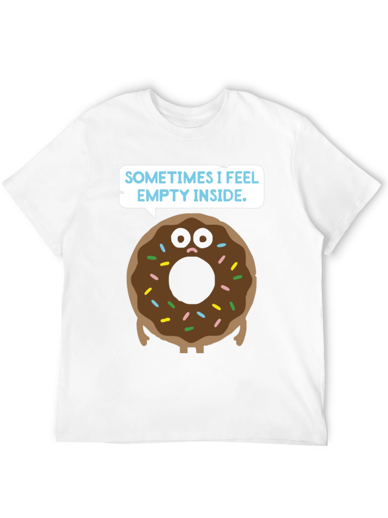 Donut Feeling T-Shirt - Humorous Graphic Tee