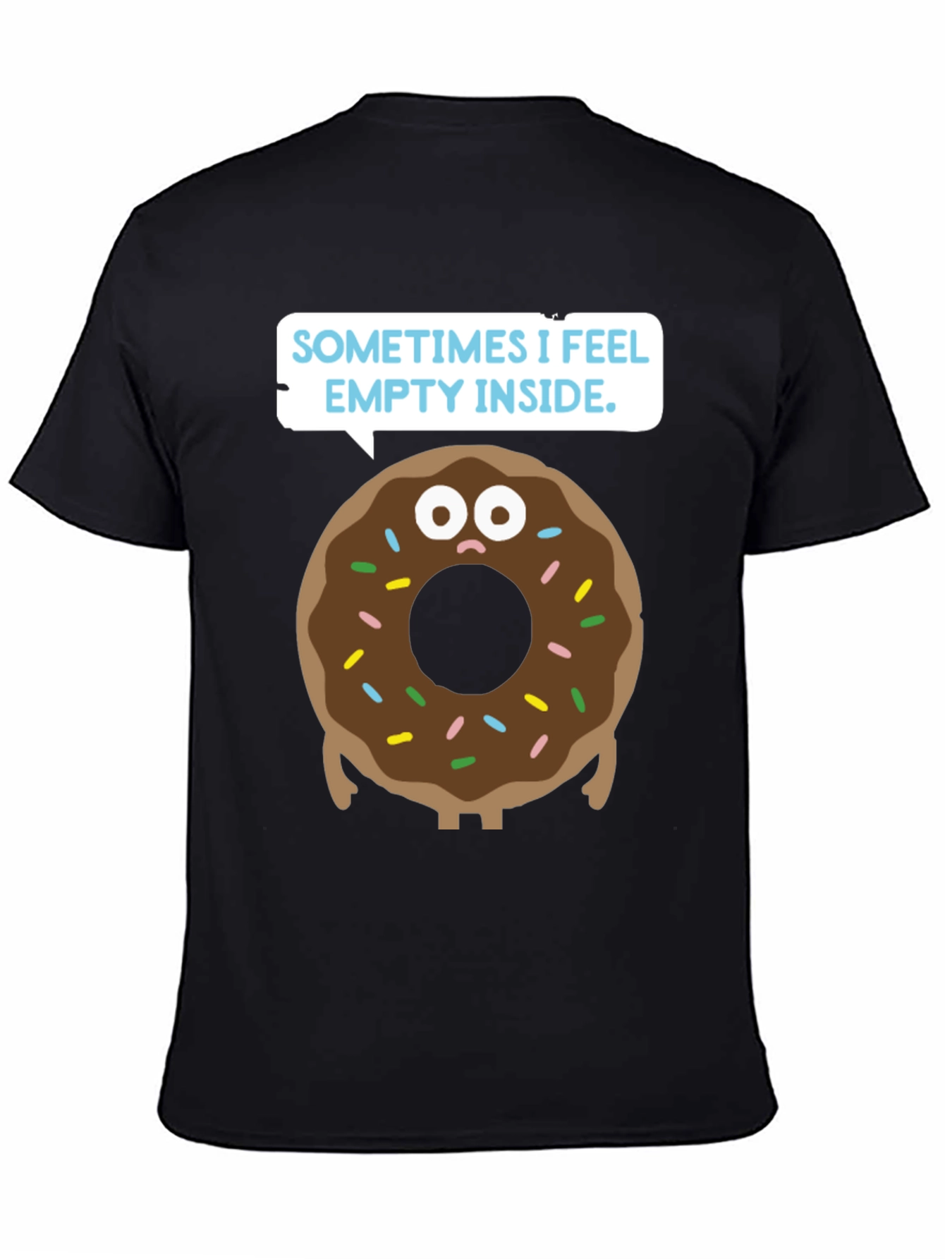Donut Feeling T-Shirt - Humorous Graphic Tee