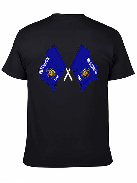 Wisconsin State Flag T-Shirt