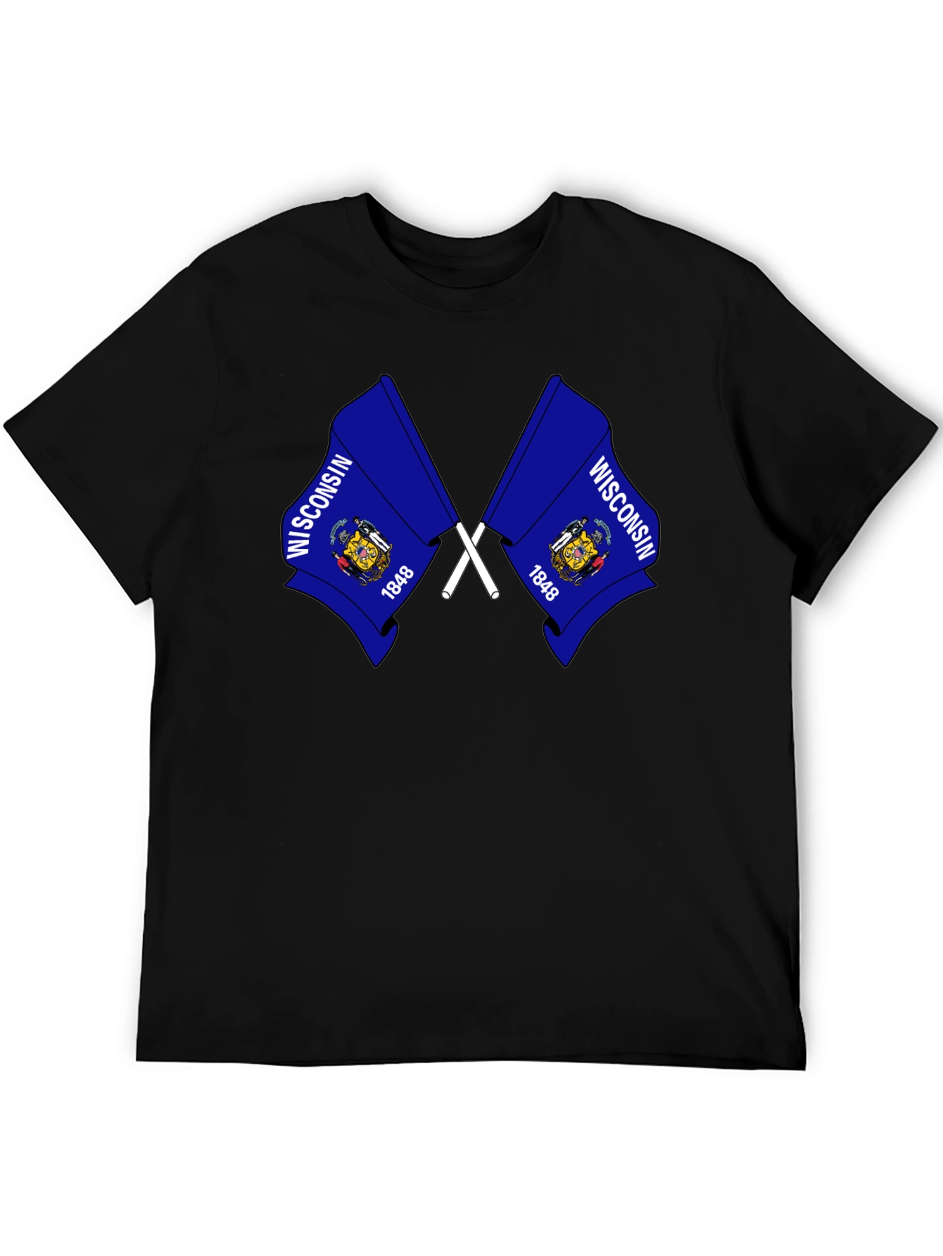 Wisconsin State Flag T-Shirt
