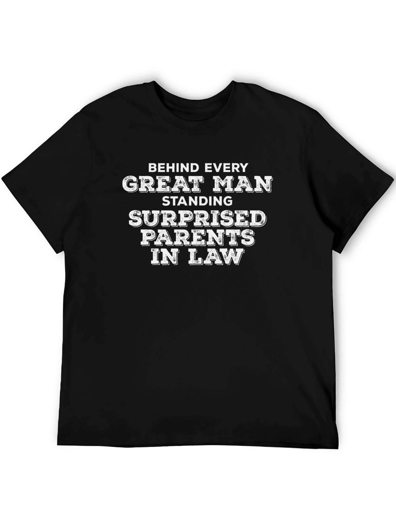 Humorous Surprised Parents Graphic Tee
