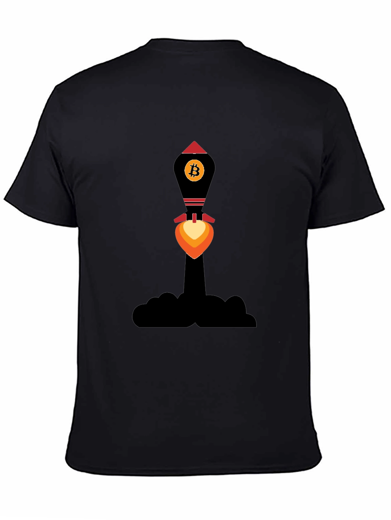 Bitcoin Rocket T-Shirt - Crypto to the Moon!