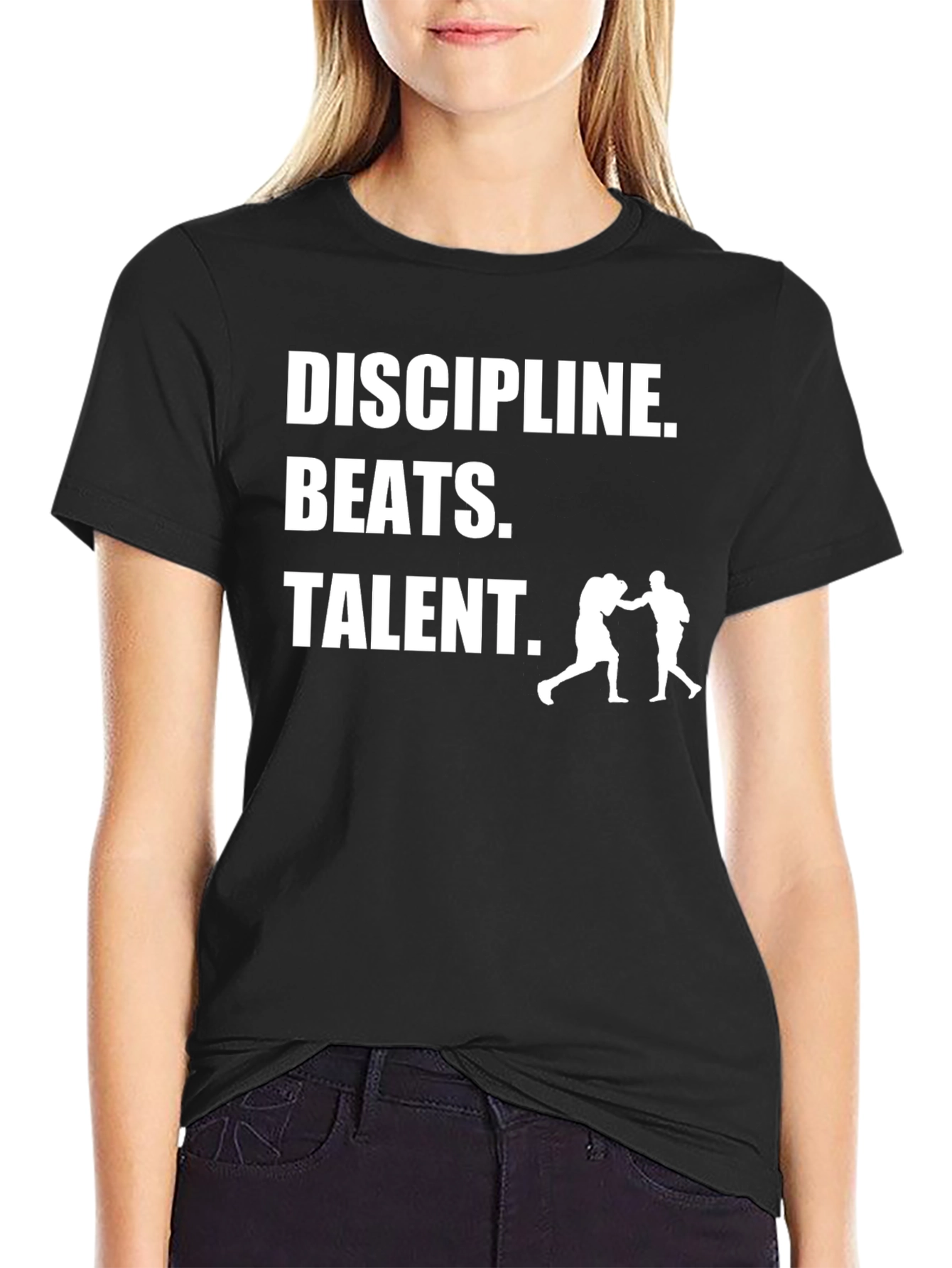 Discipline Beats Talent Boxer T-Shirt