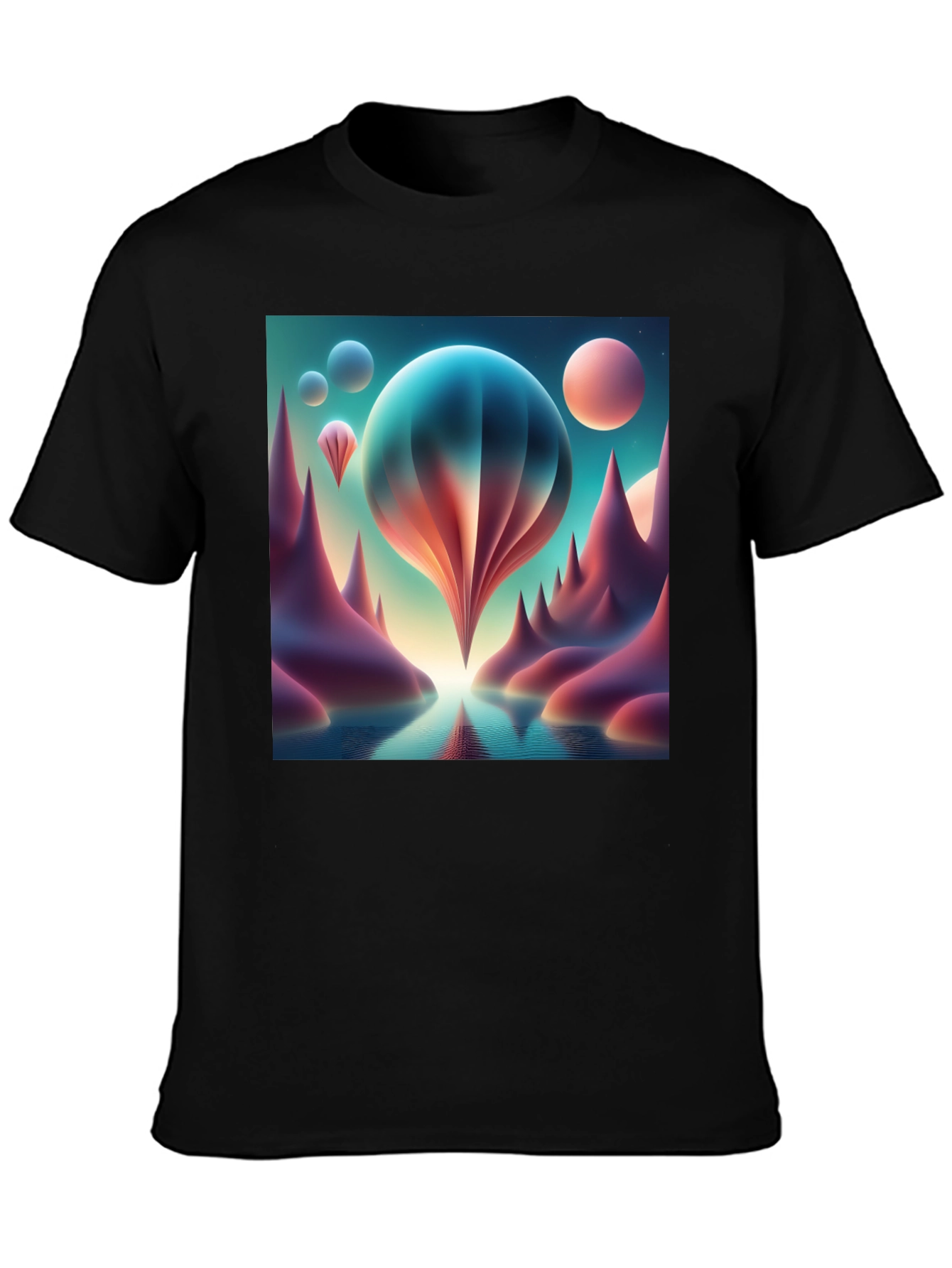 Surreal Landscape Graphic Tee