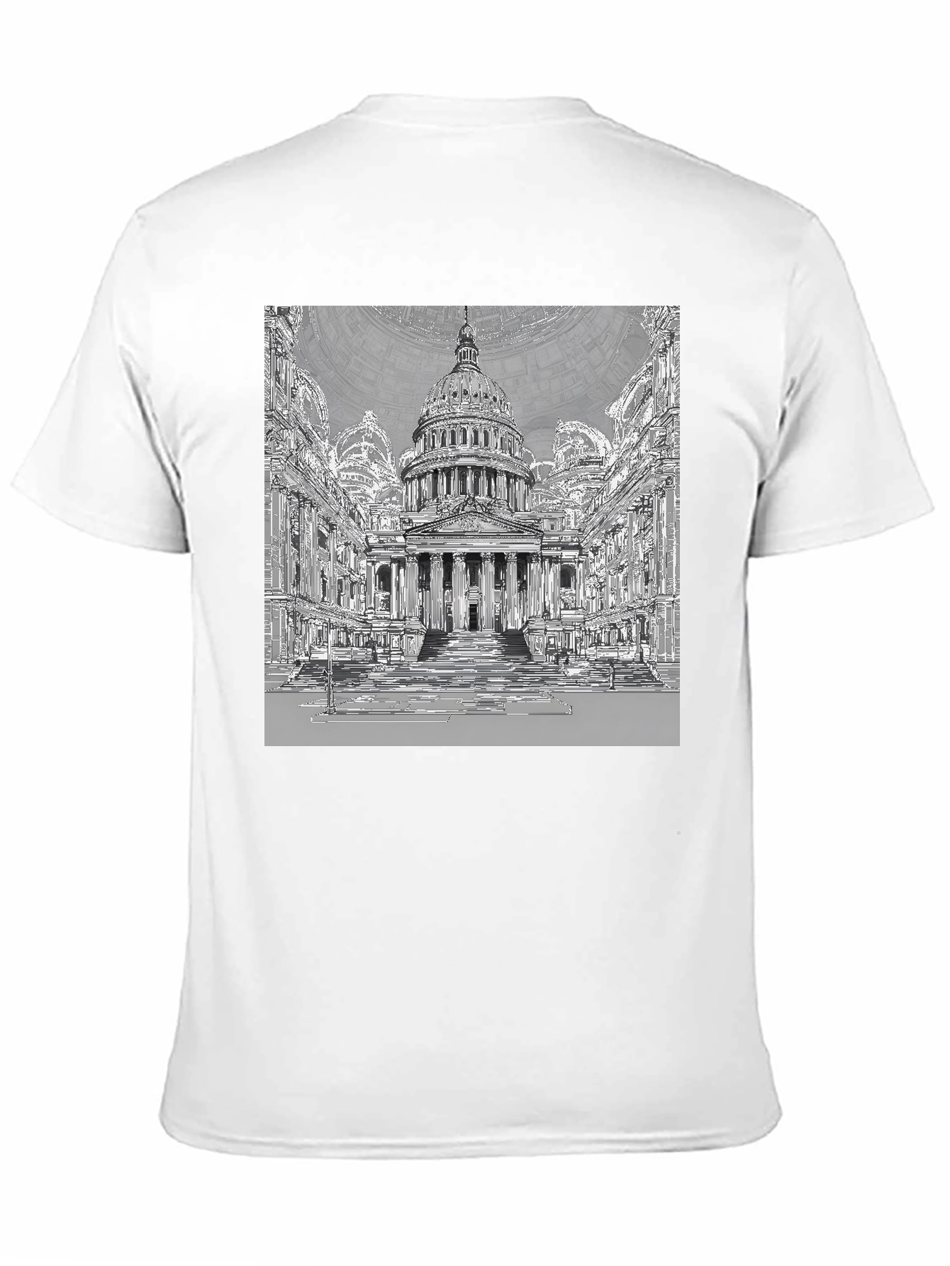 Capitol Building Graphic T-Shirt