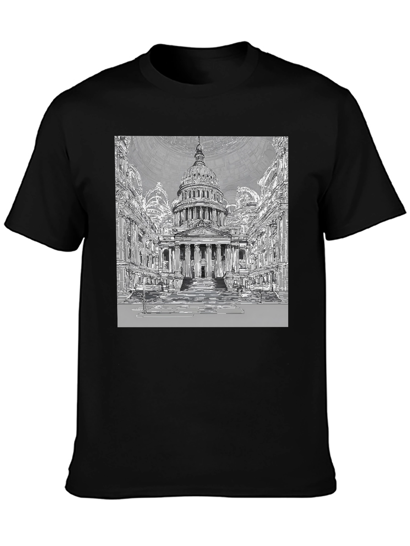 Capitol Building Graphic T-Shirt