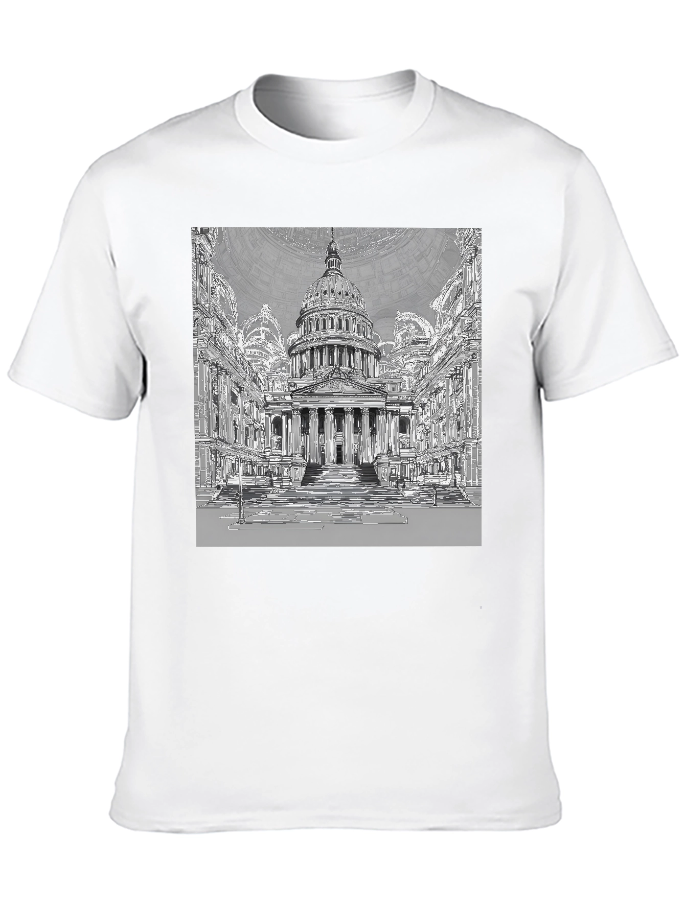 Capitol Building Graphic T-Shirt