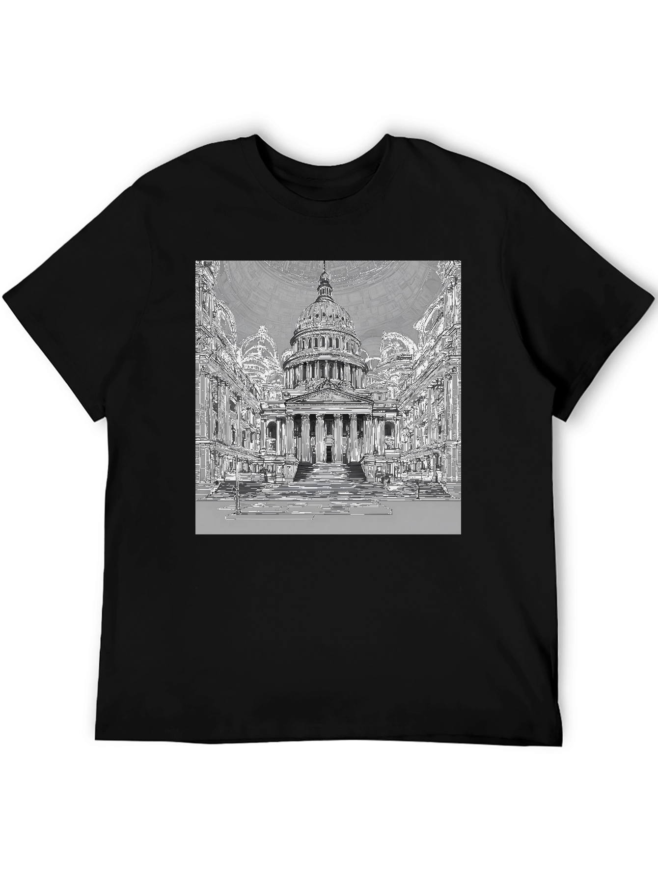 Capitol Building Graphic T-Shirt