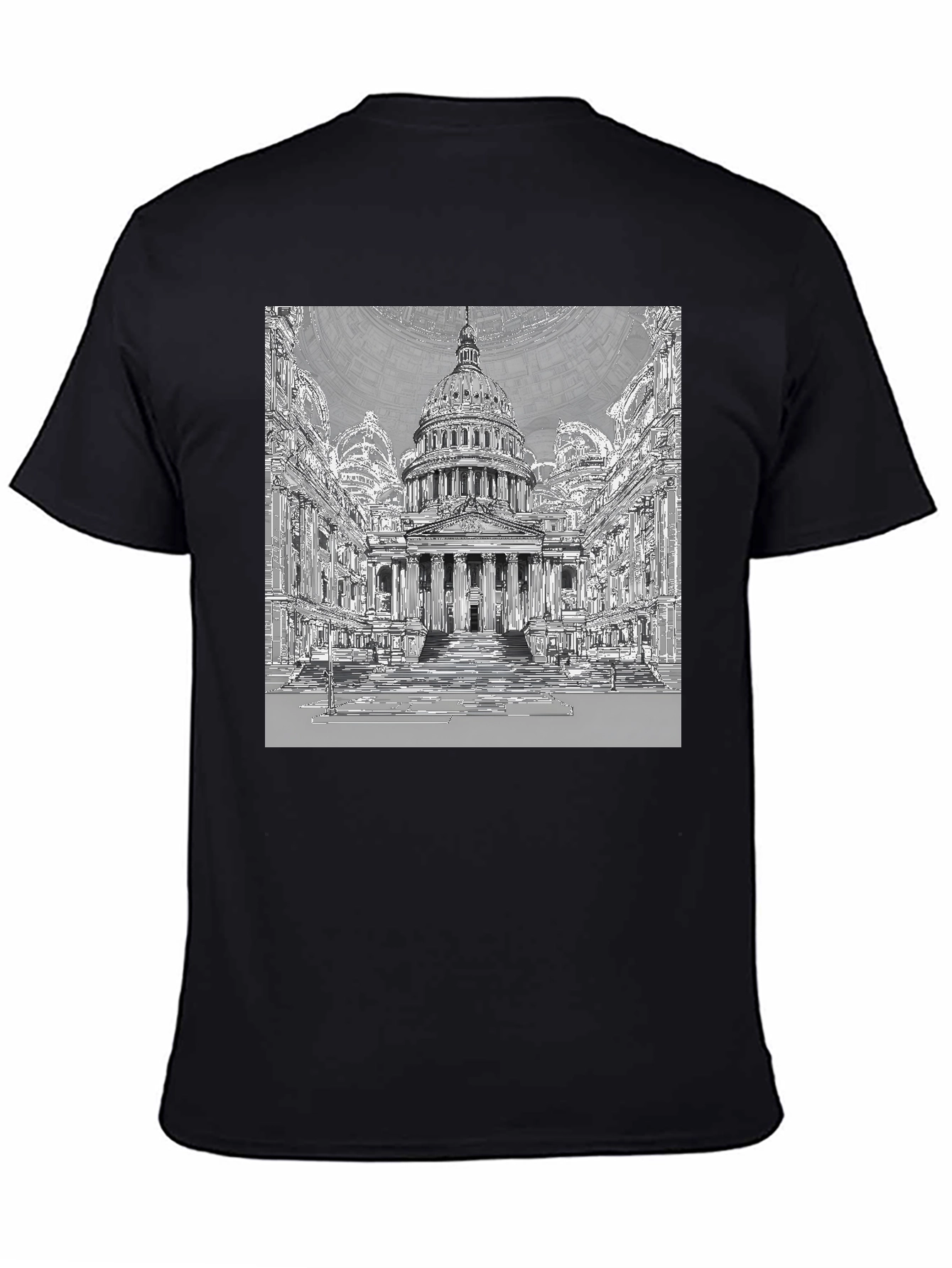 Capitol Building Graphic T-Shirt