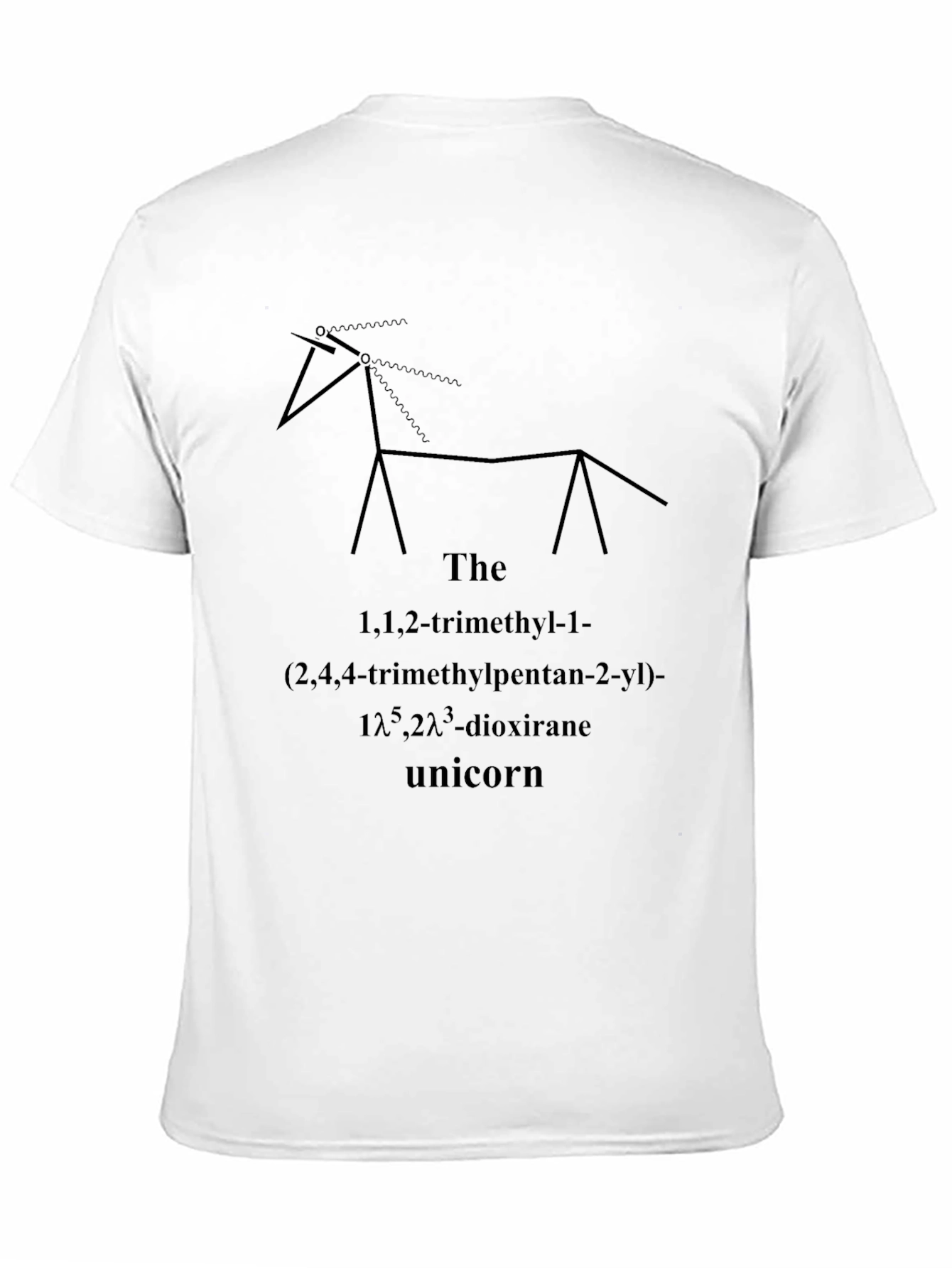 Chemistry Unicorn Graphic T-Shirt