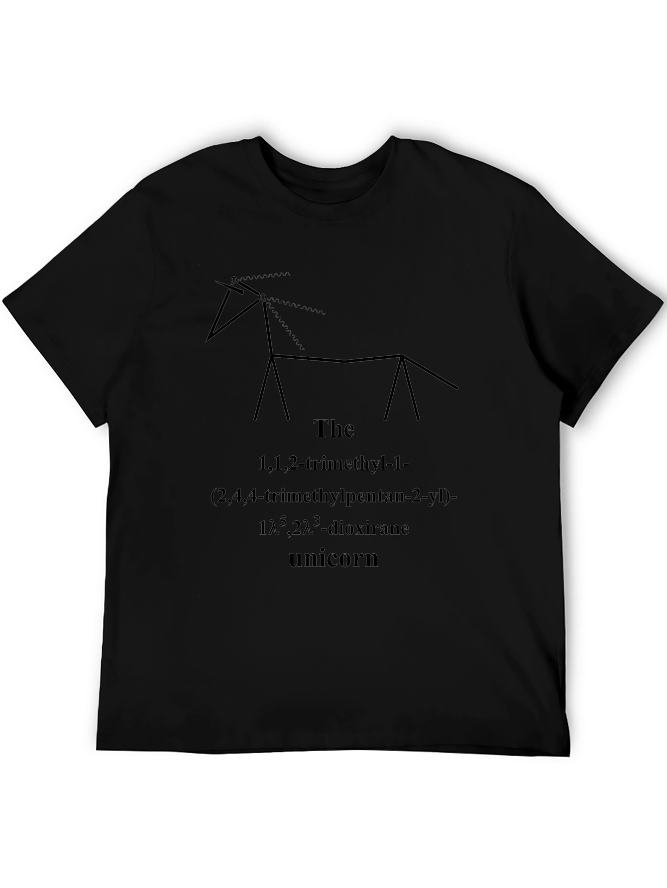 Chemistry Unicorn Graphic T-Shirt