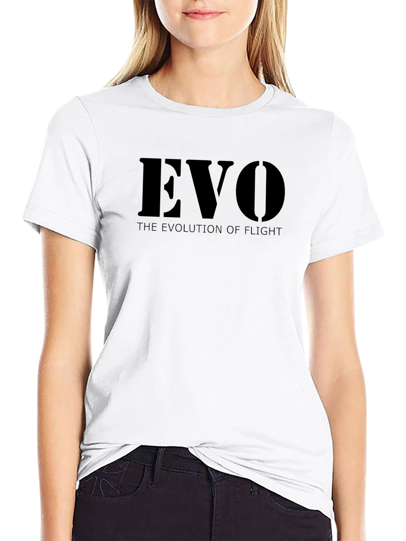 Evo Evolution of Flight Black T-Shirt