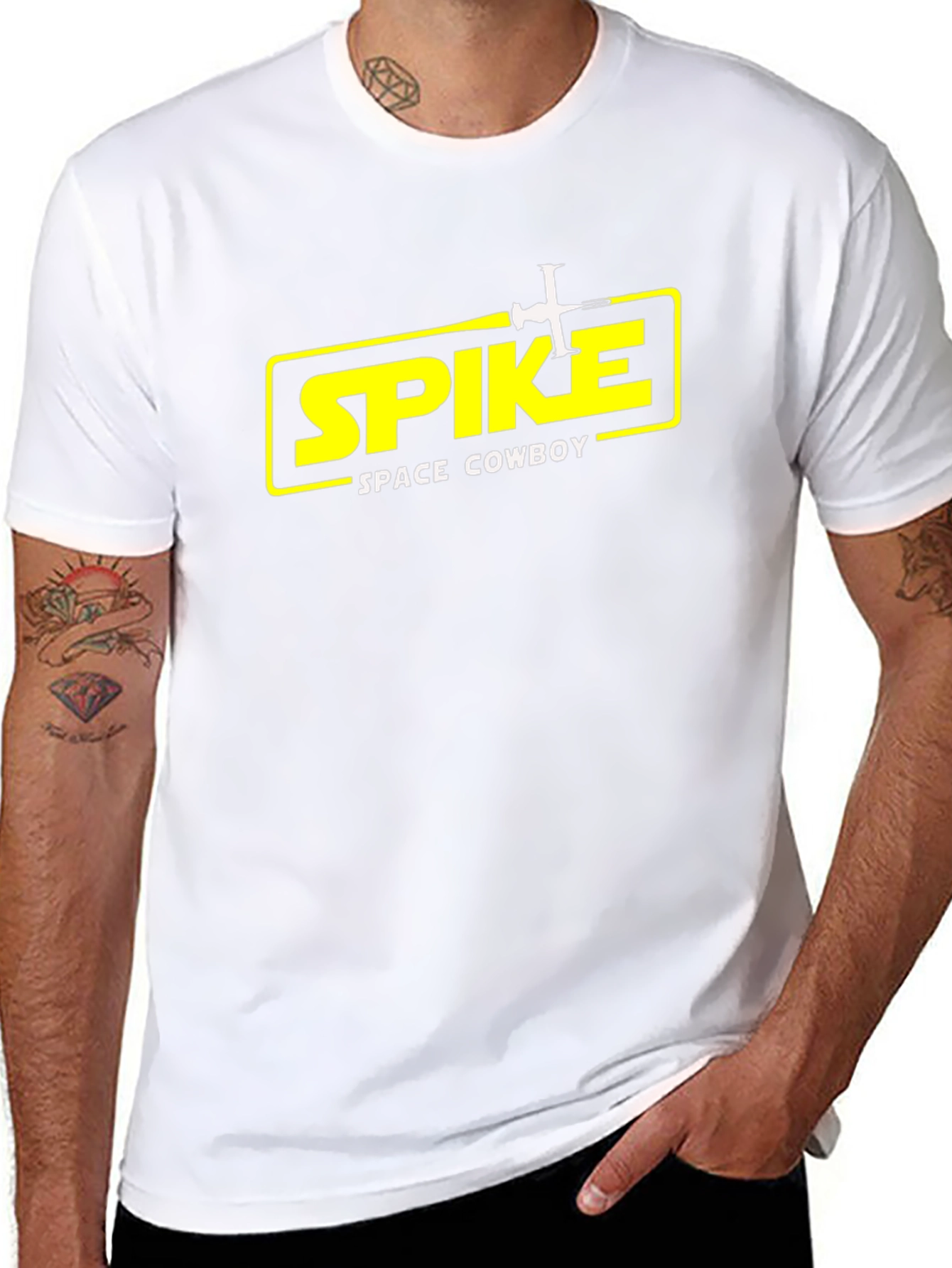 Spike Space Cowboy Black T-Shirt