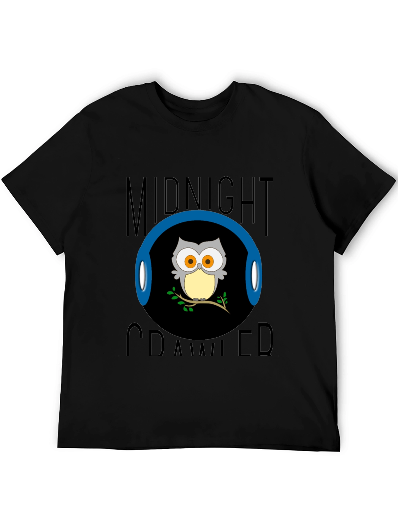Midnight Crawler Owl T-Shirt