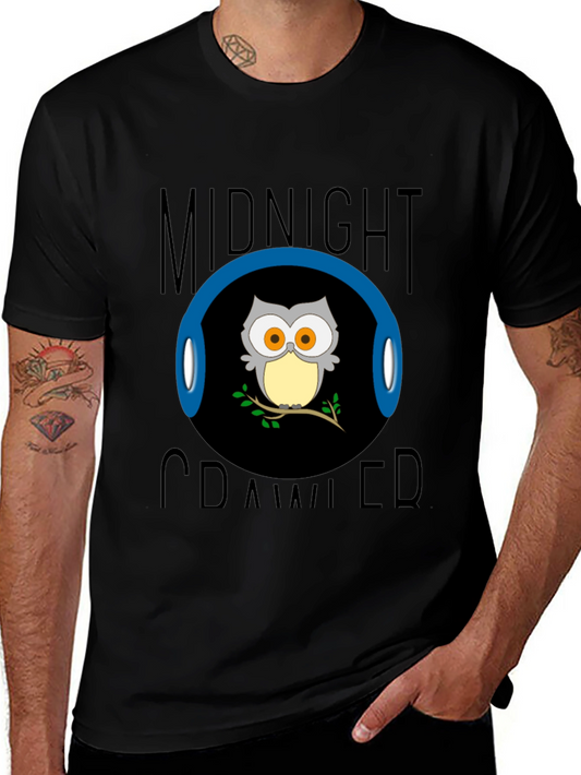 Midnight Crawler Owl T-Shirt