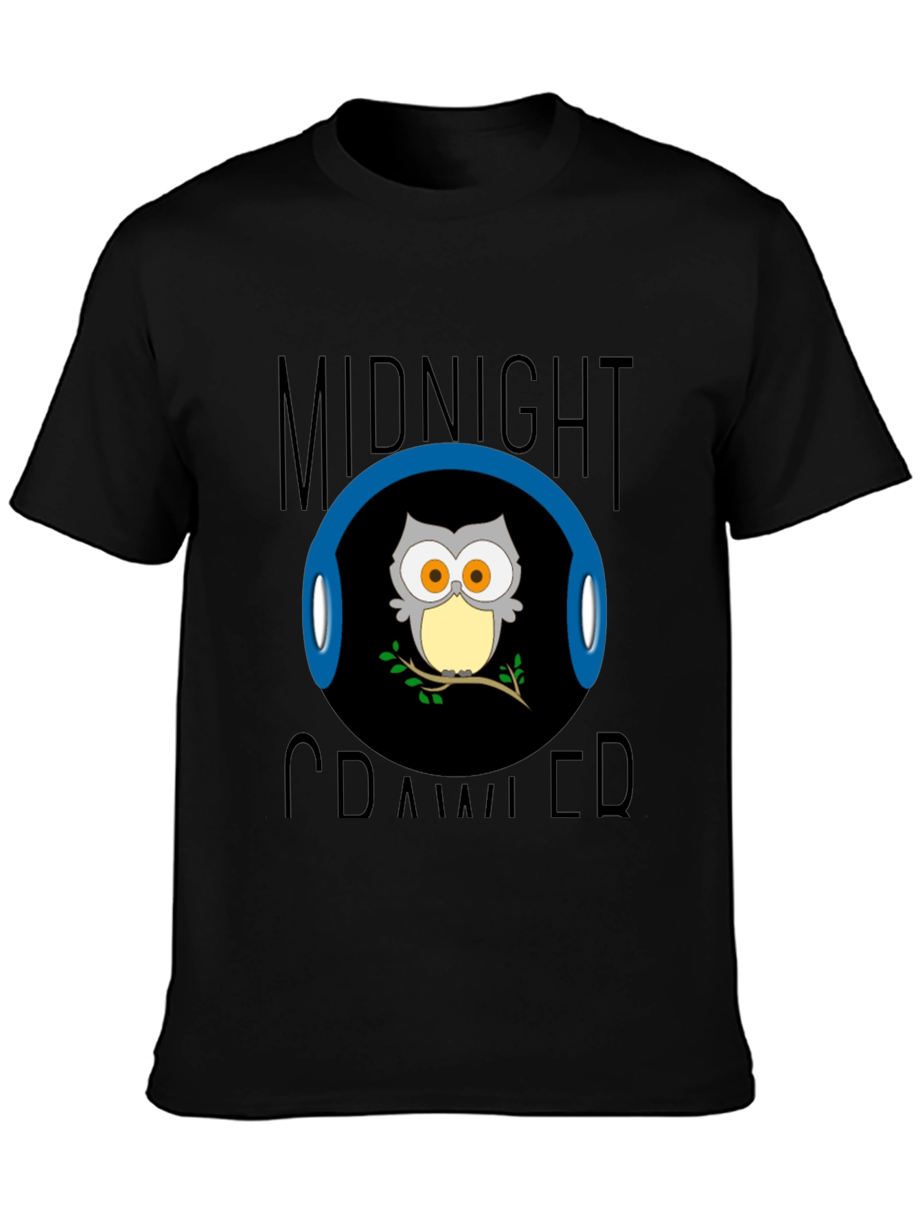 Midnight Crawler Owl T-Shirt