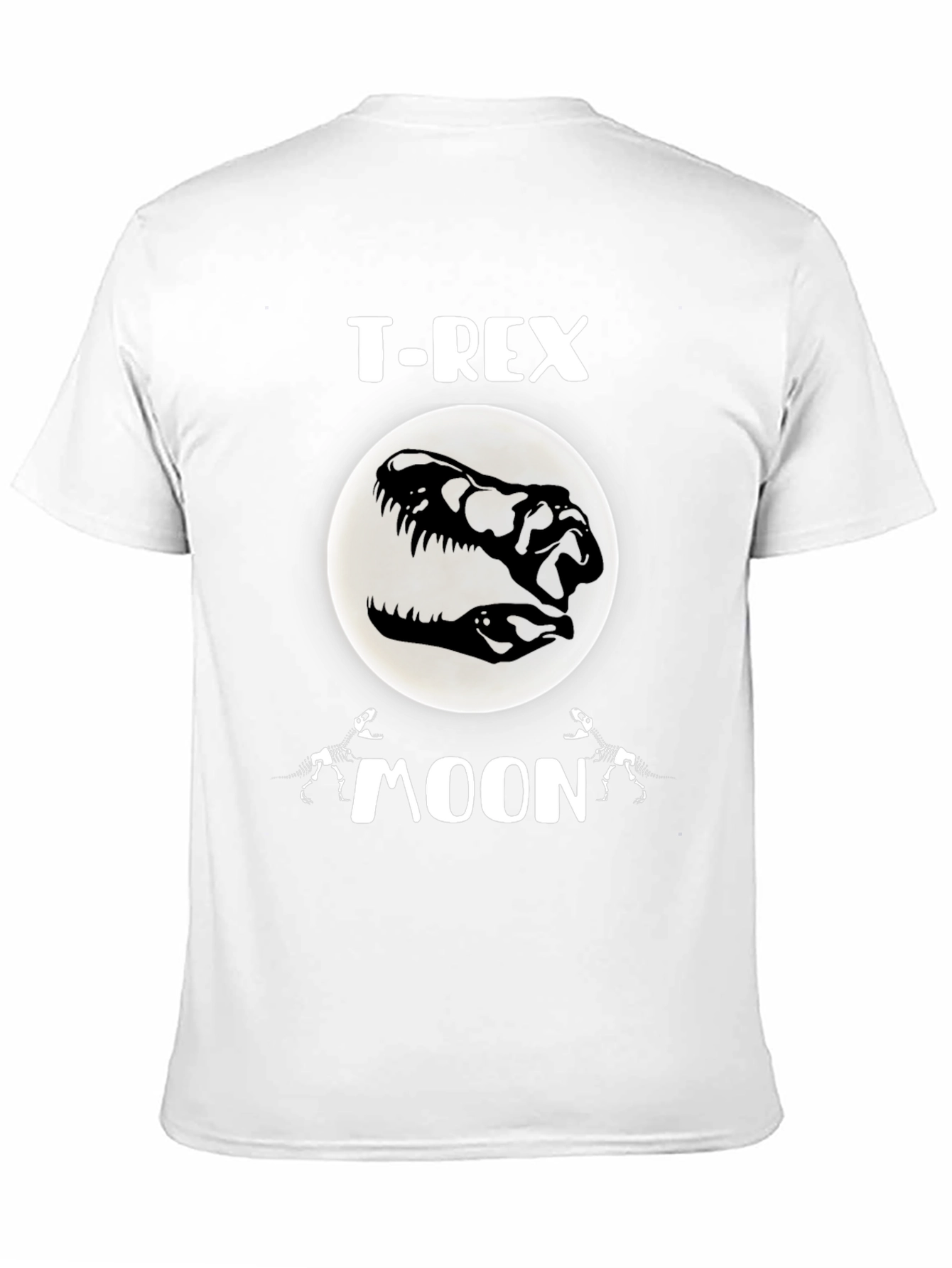 T-Rex Moon Graphic T-Shirt