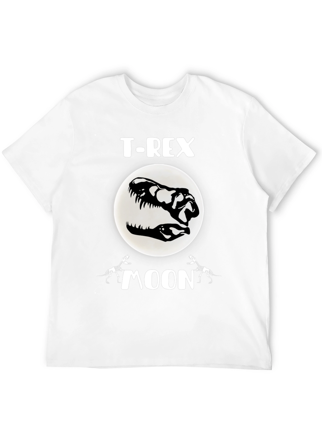 T-Rex Moon Graphic T-Shirt