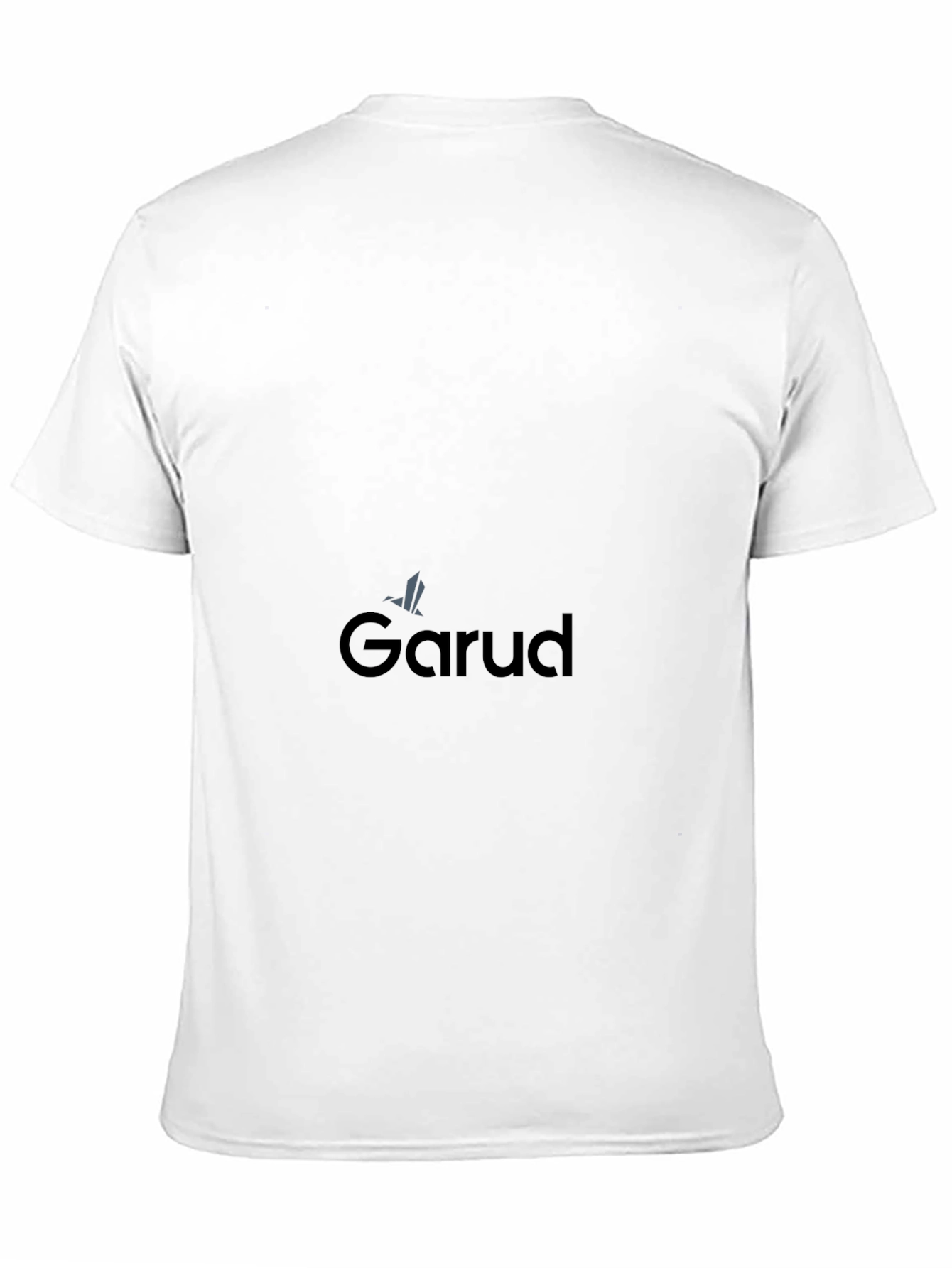 Garud Black Cotton Tee - Stylish Comfort