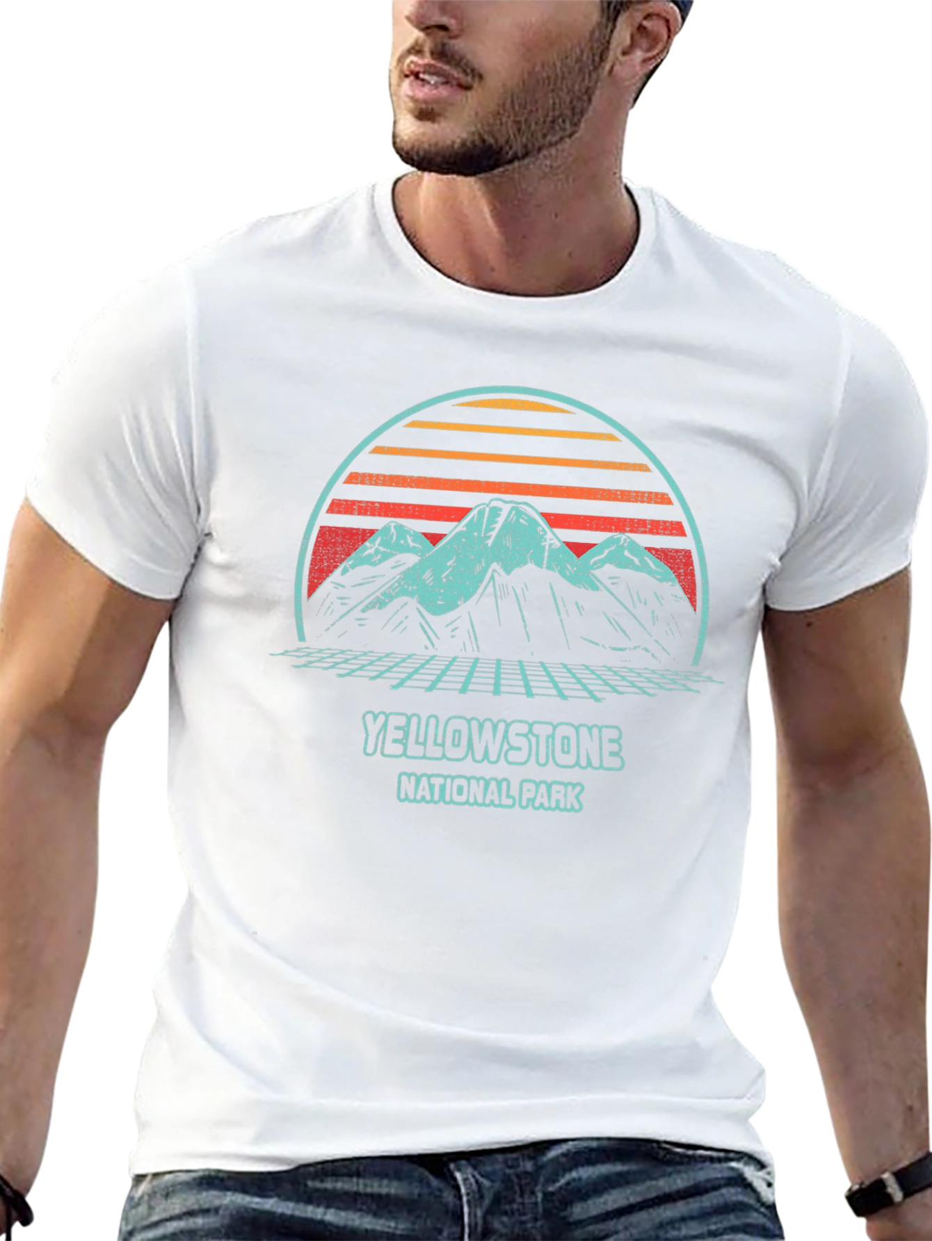 Retro Yellowstone National Park Graphic Tee