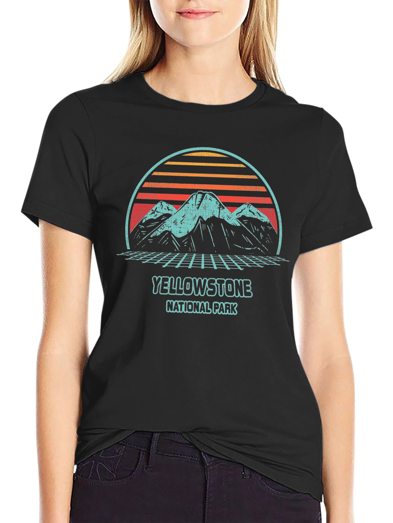 Retro Yellowstone National Park Graphic Tee