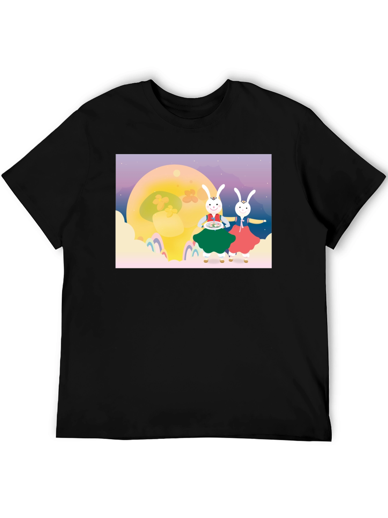 Mid-Autumn Festival Rabbit T-Shirt
