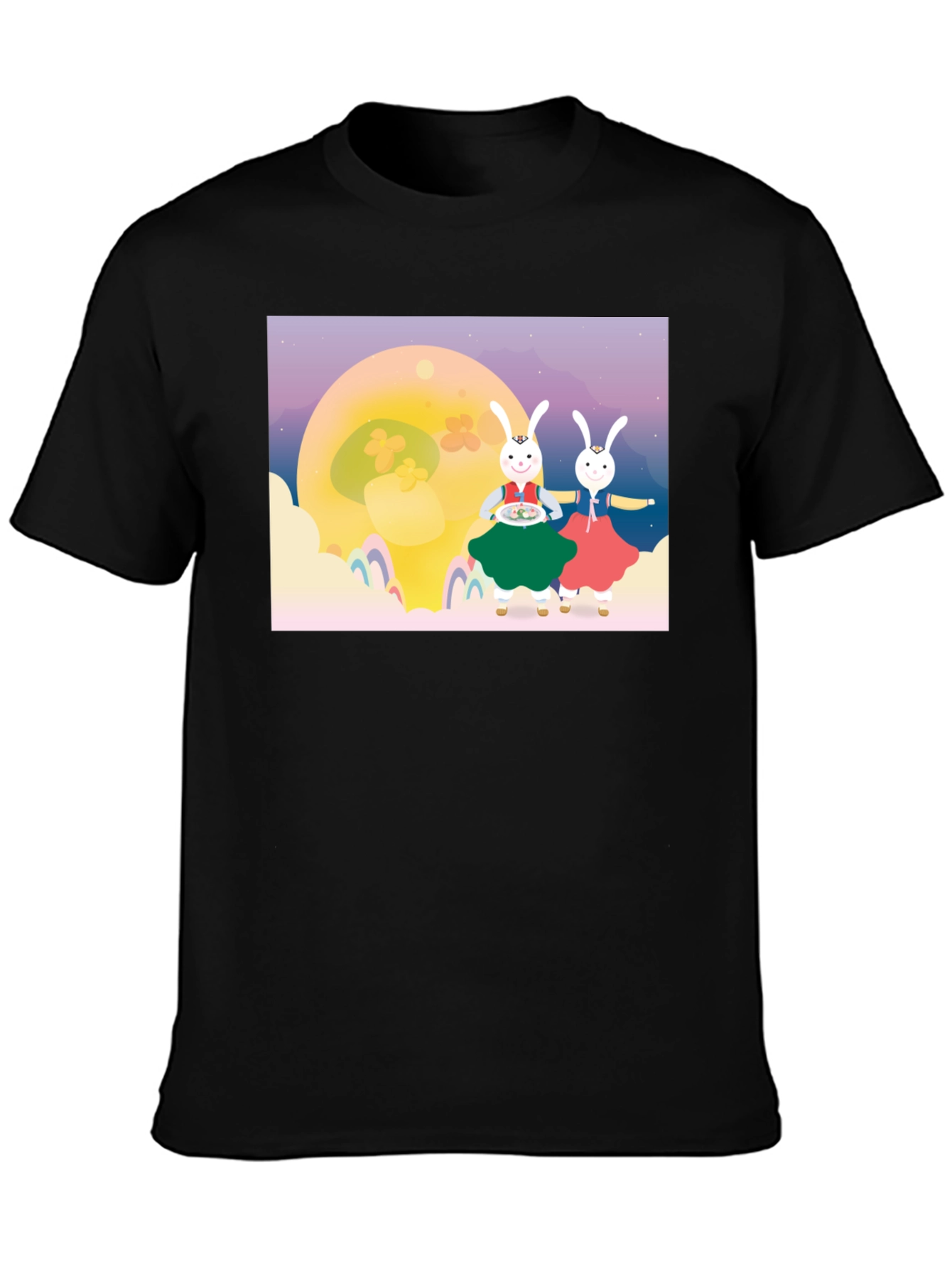 Mid-Autumn Festival Rabbit T-Shirt