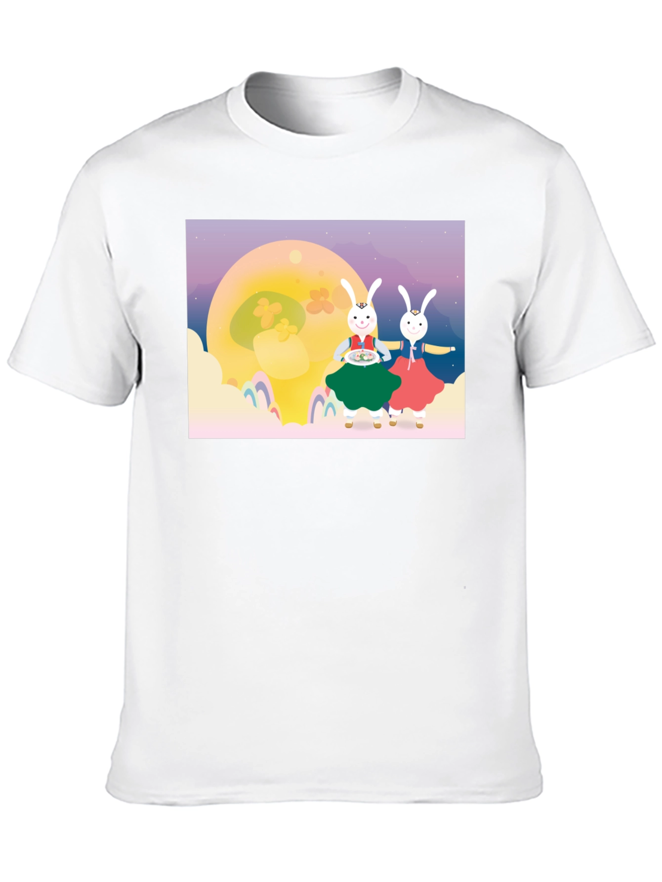 Mid-Autumn Festival Rabbit T-Shirt
