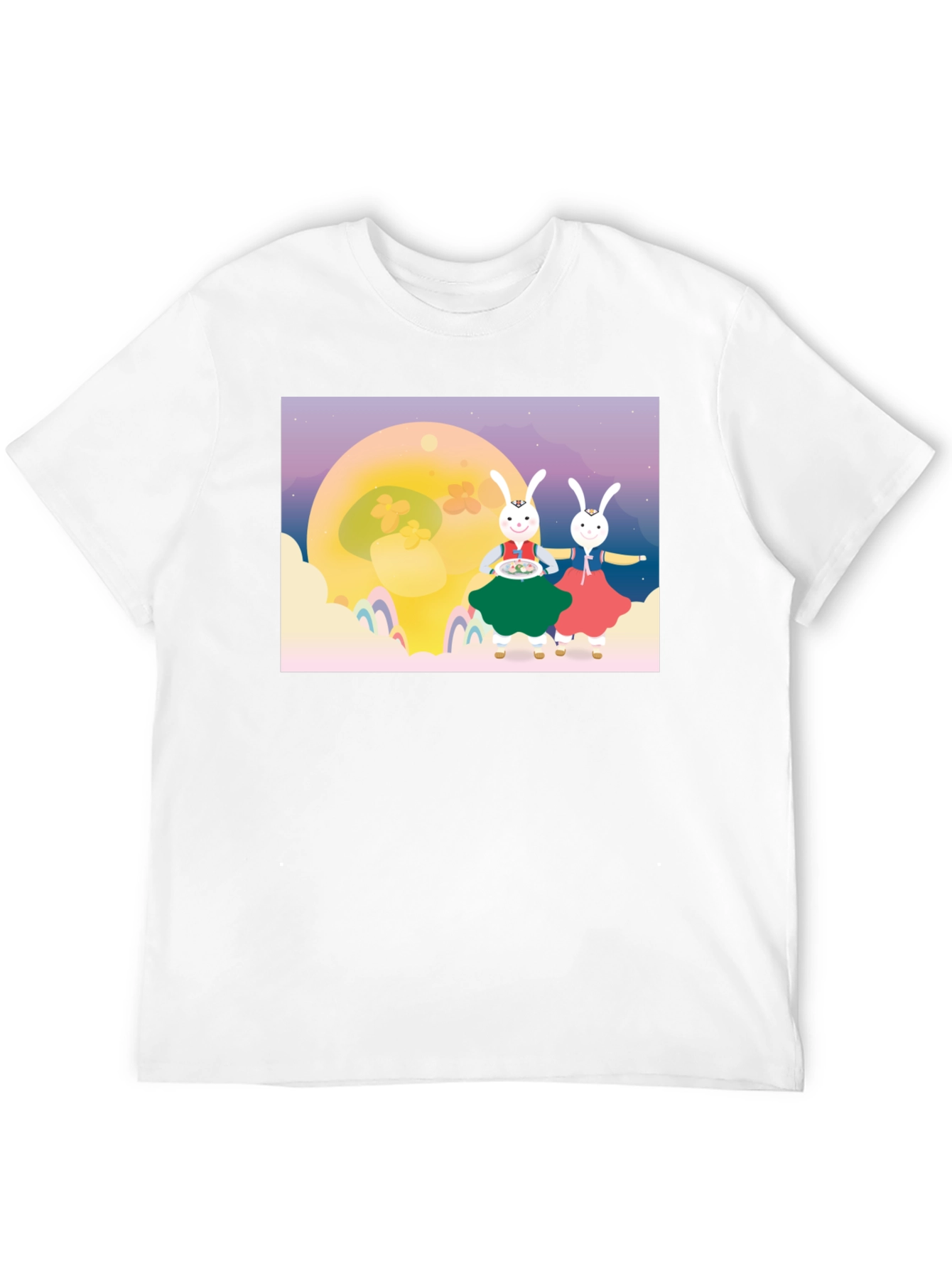 Mid-Autumn Festival Rabbit T-Shirt