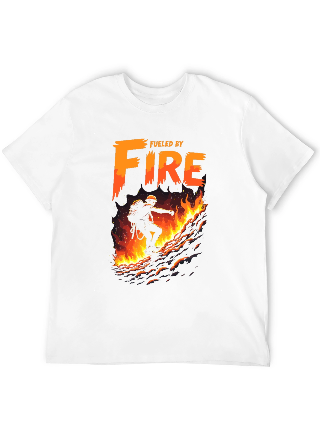 Fueled By Fire Graphic T-Shirt