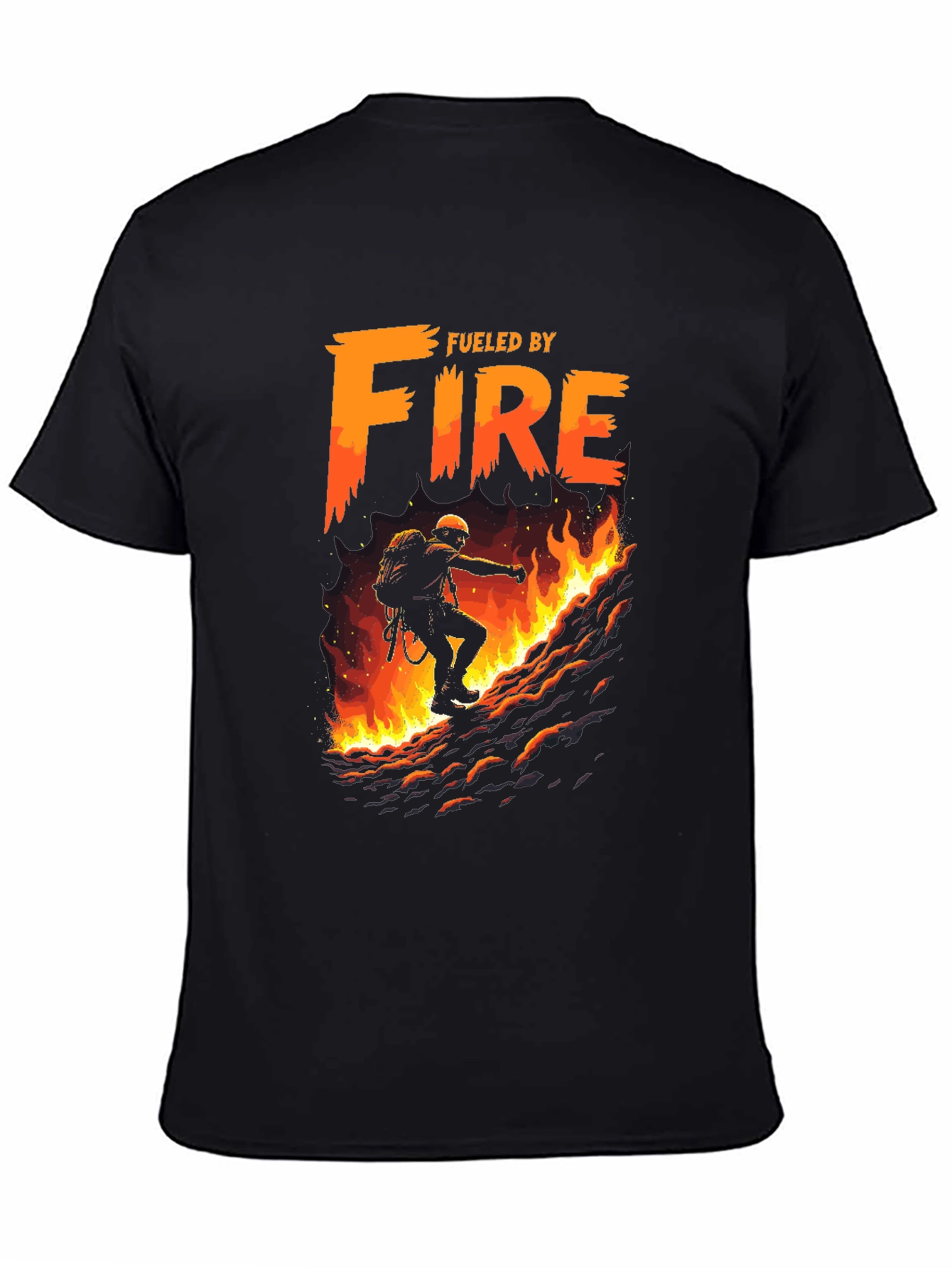 Fueled By Fire Graphic T-Shirt
