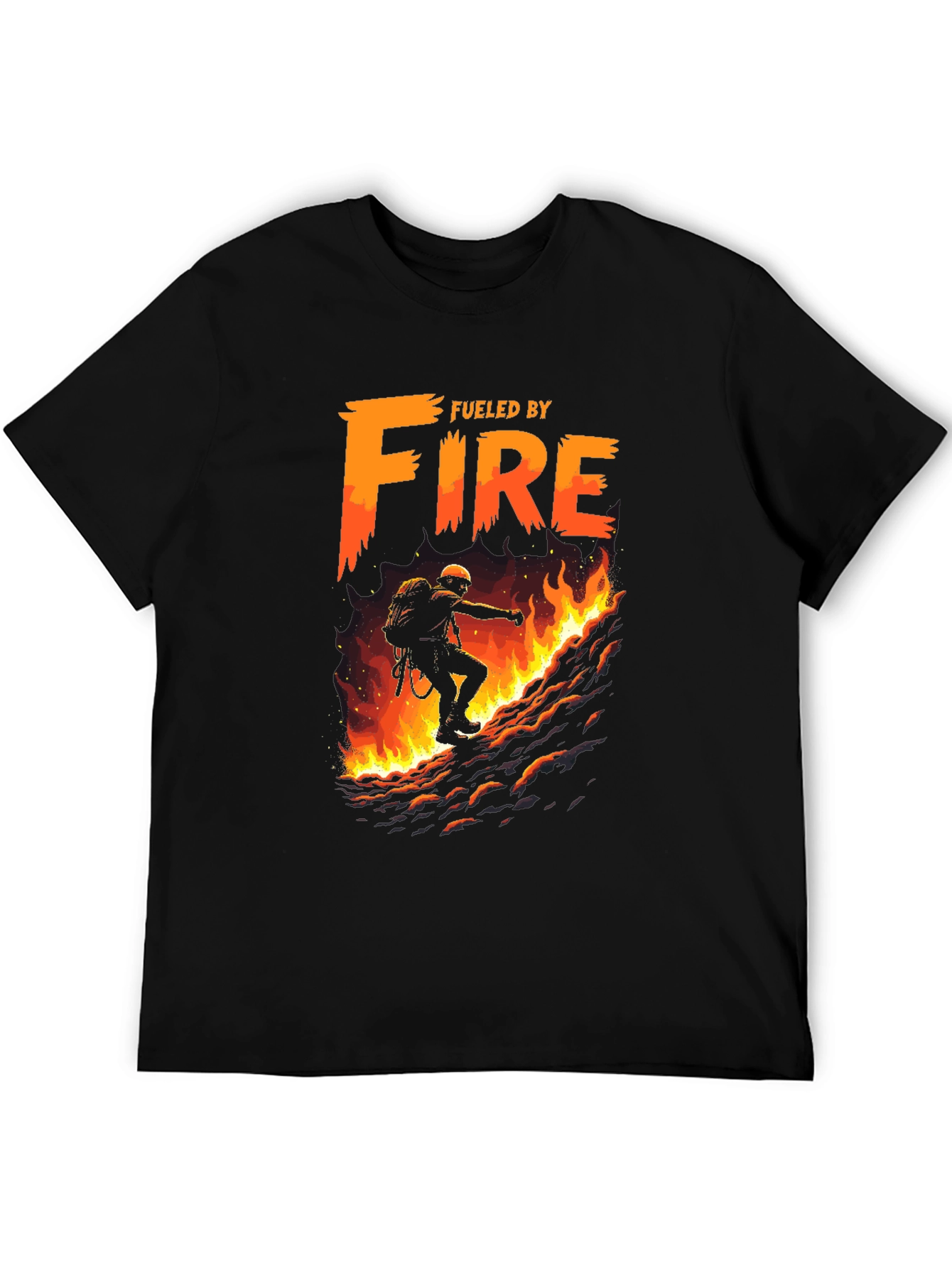 Fueled By Fire Graphic T-Shirt