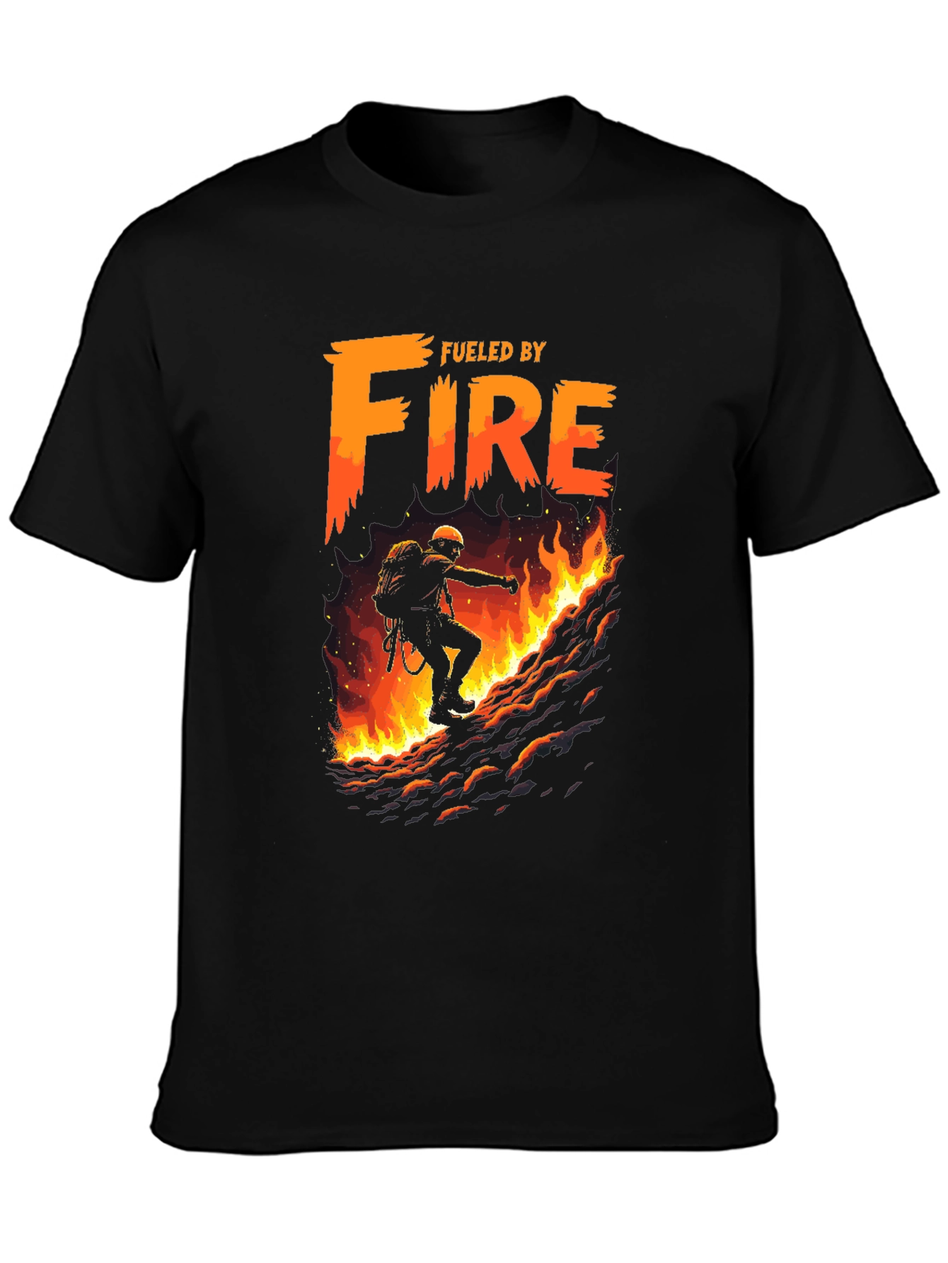 Fueled By Fire Graphic T-Shirt