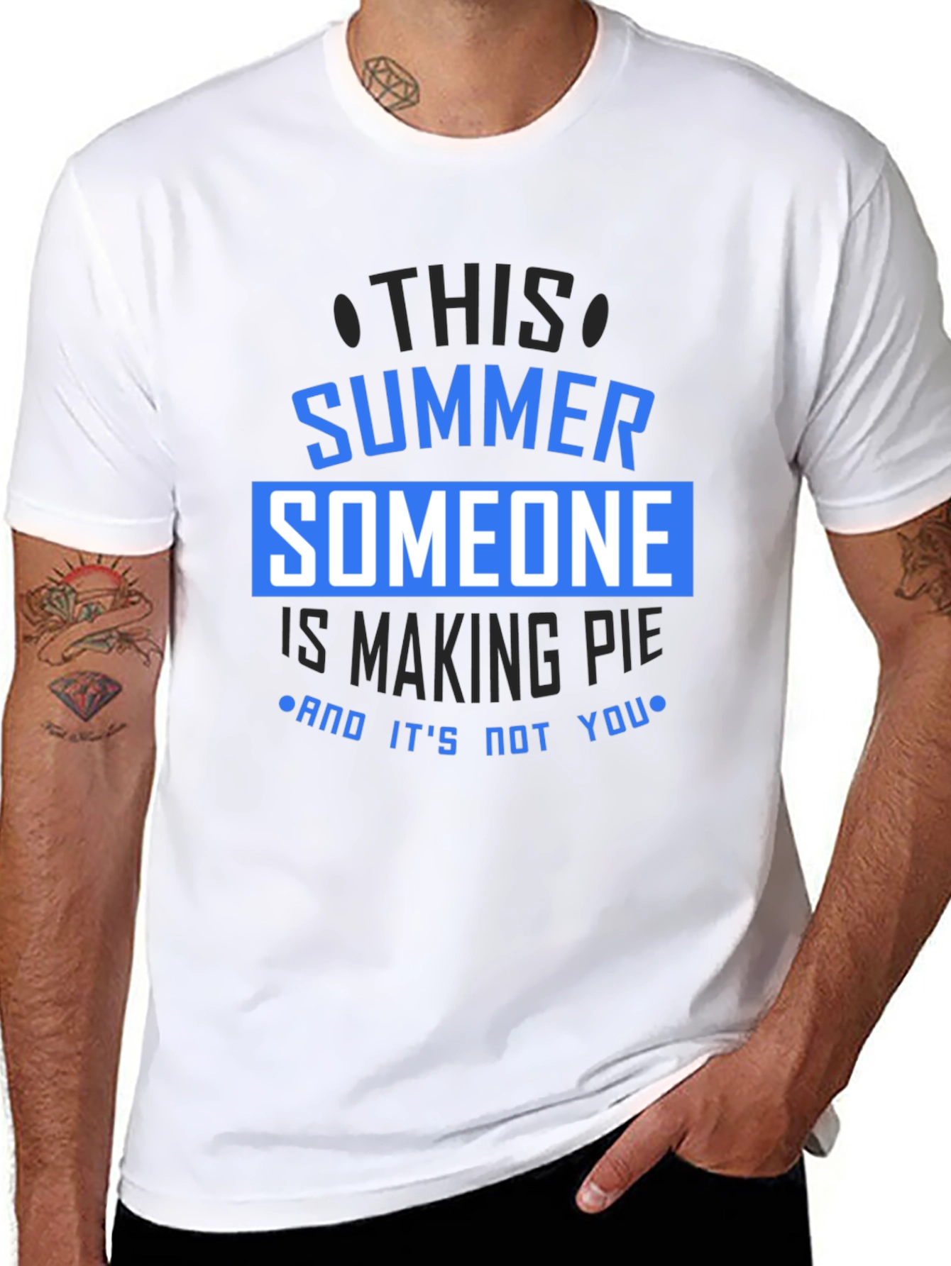 Summer Pie T-Shirt: Funny Novelty Graphic Tee