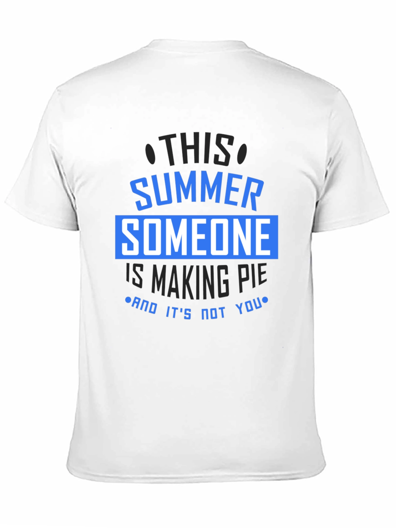 Summer Pie T-Shirt: Funny Novelty Graphic Tee