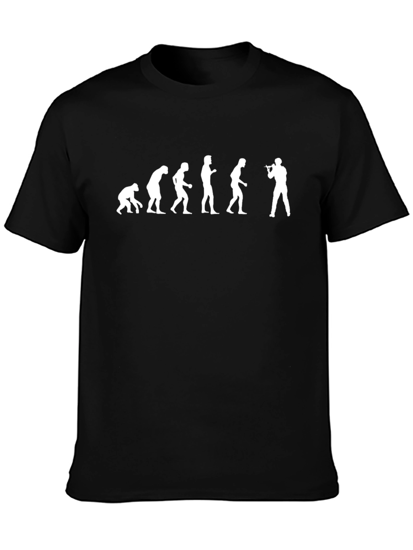 Evolution of the Sniper T-Shirt - Black