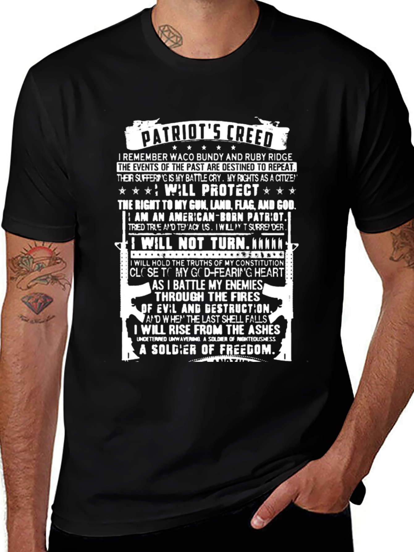 Patriots Creed Graphic T-Shirt