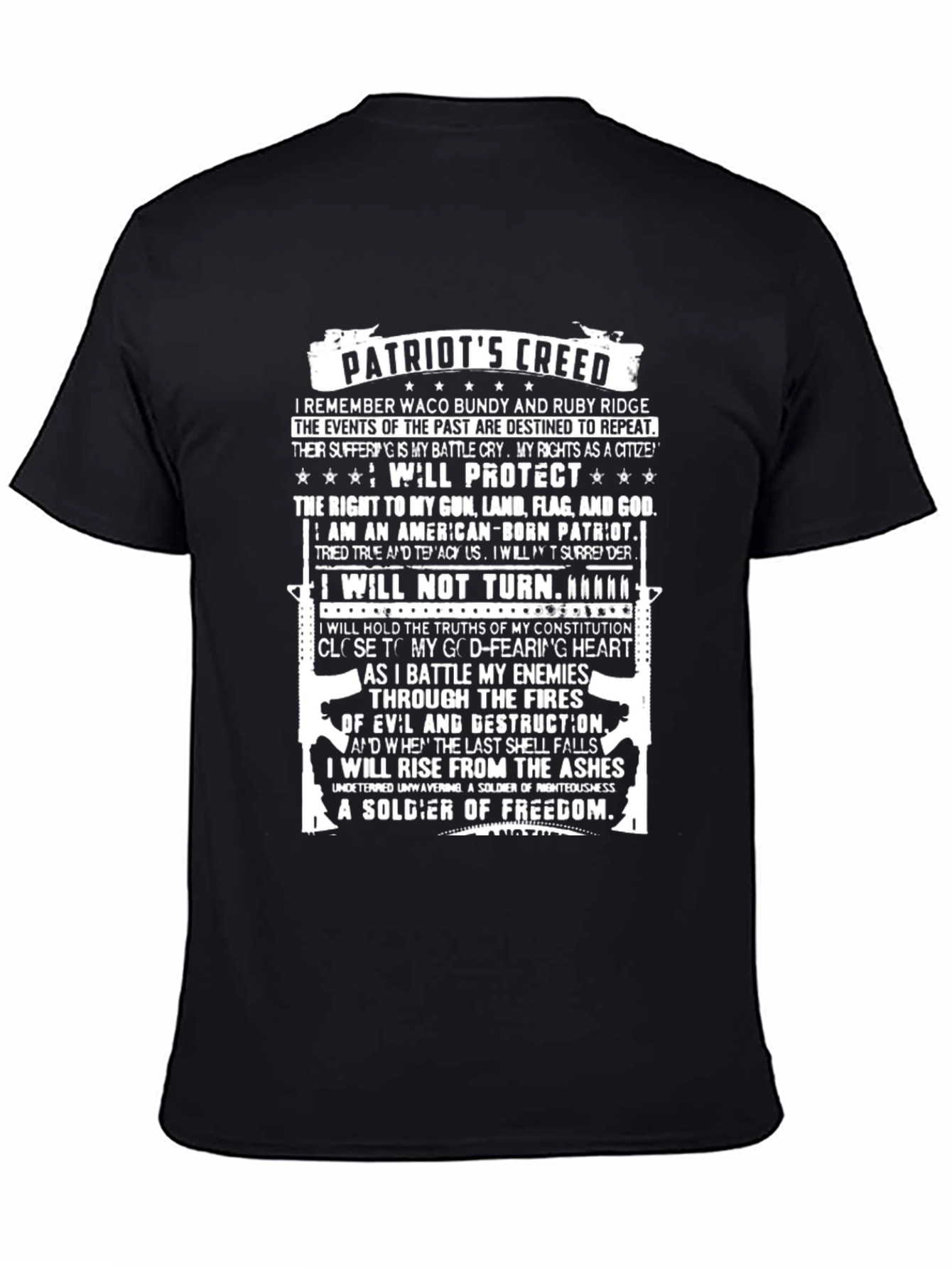 Patriots Creed Graphic T-Shirt