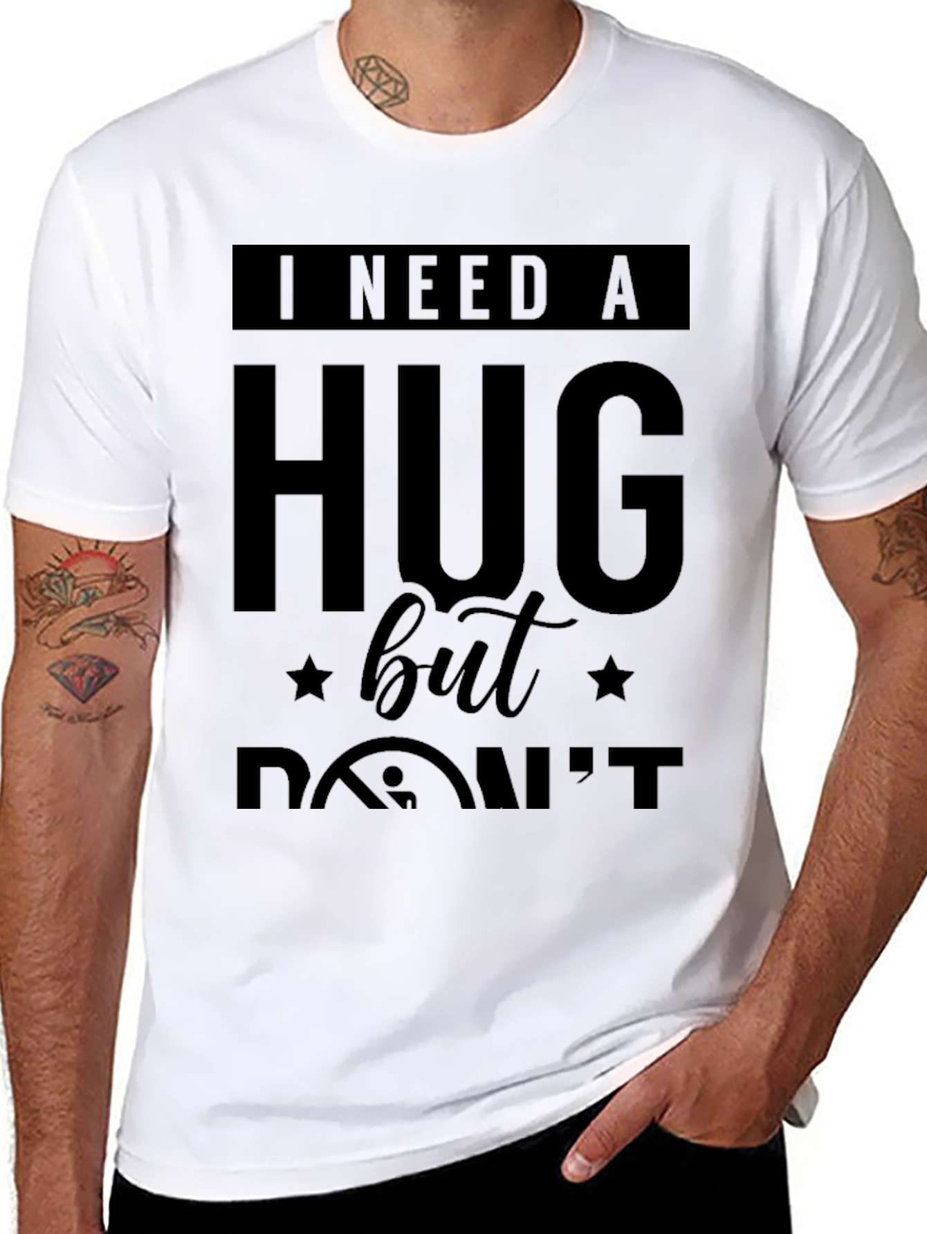I Need A Hug Graphic Tee