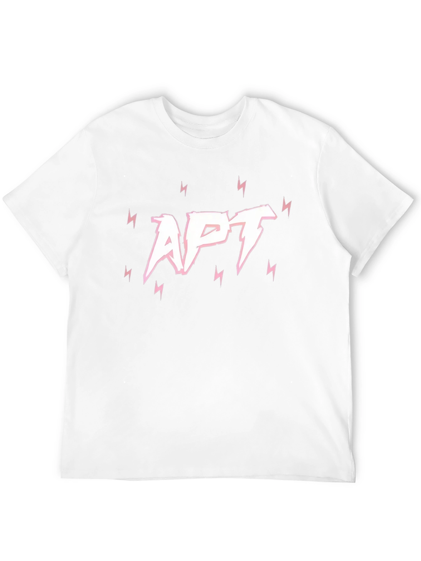 APT Lightning Bolt Graphic Tee - Black