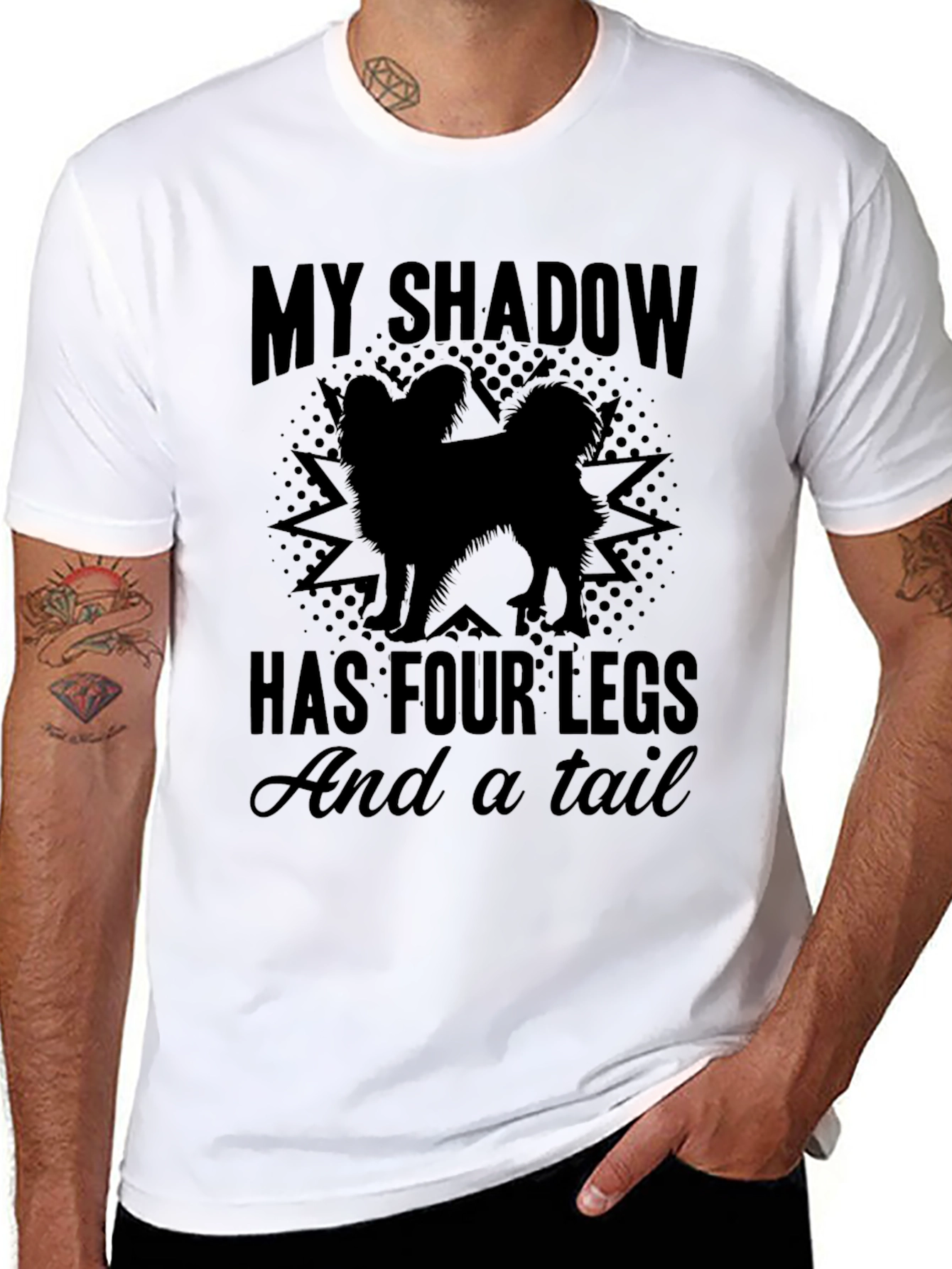 My Shadow Has Four Legs T-Shirt