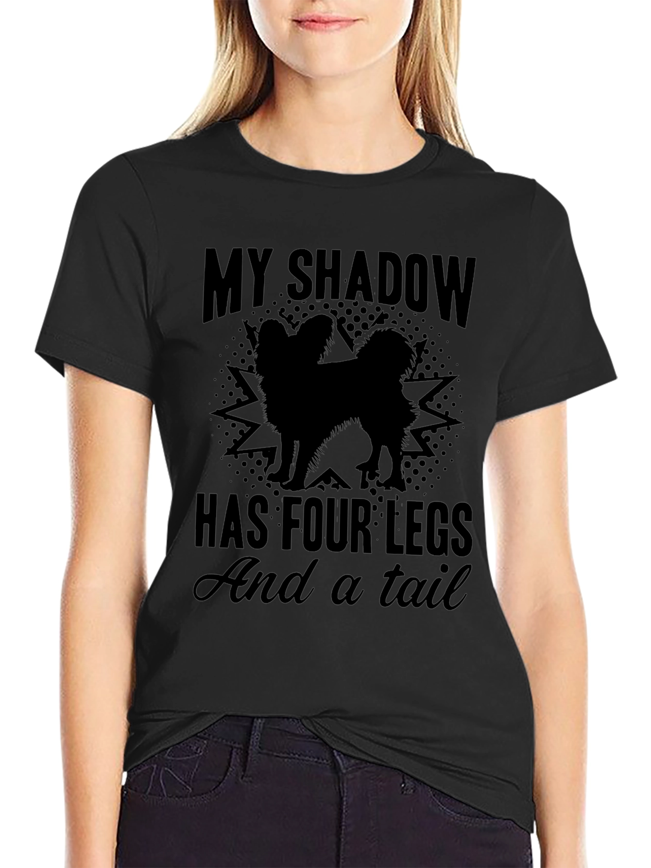 My Shadow Has Four Legs T-Shirt